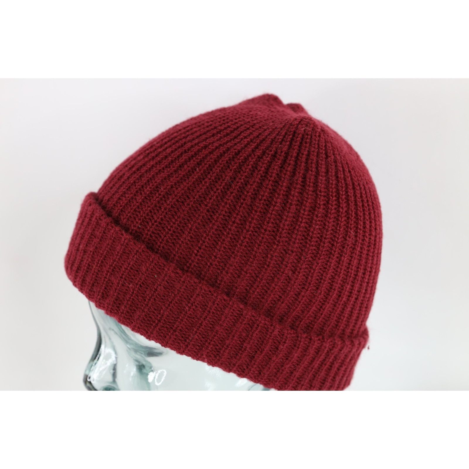 Vintage Vintage 90s Streetwear Chunky Ribbed Knit Winter Beanie Size ONE SIZE - 3 Thumbnail