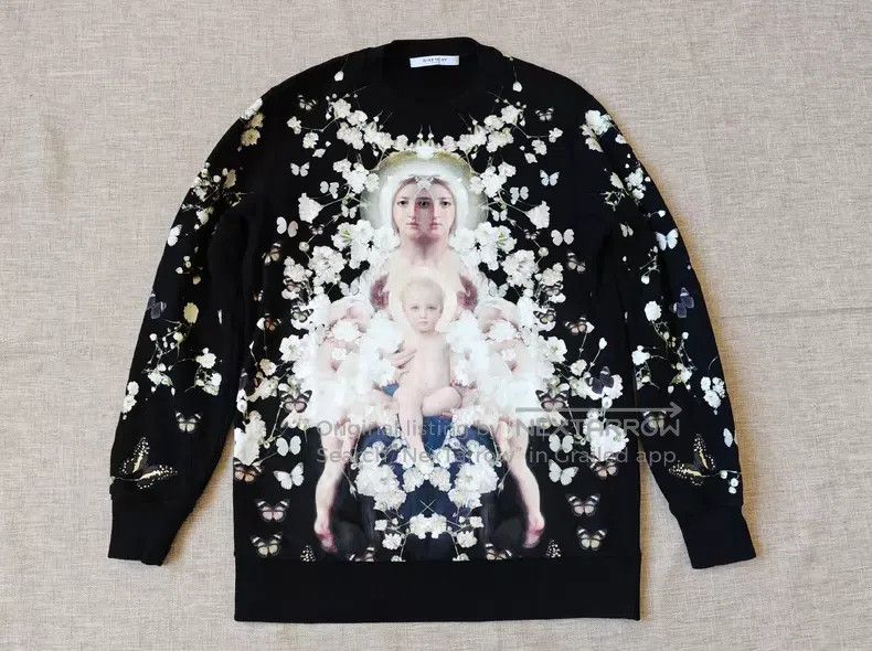 Givenchy Givenchy Classic Virgin Mary Starry Hoodie Size US XS / EU 42 / 0 - 1 Thumbnail