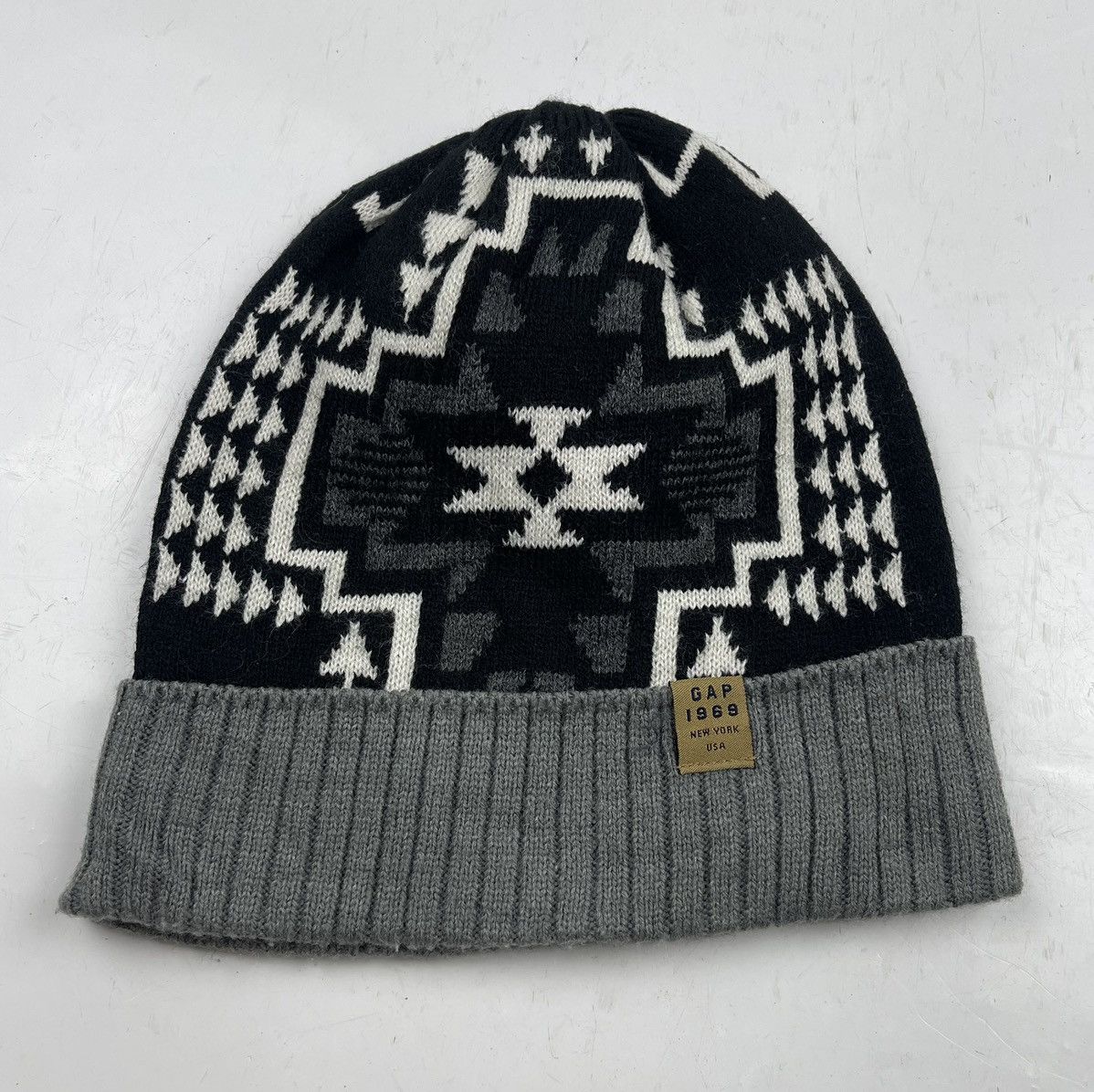 Gap gap navajo motive beanie hat tc31 Size ONE SIZE - 2 Thumbnail