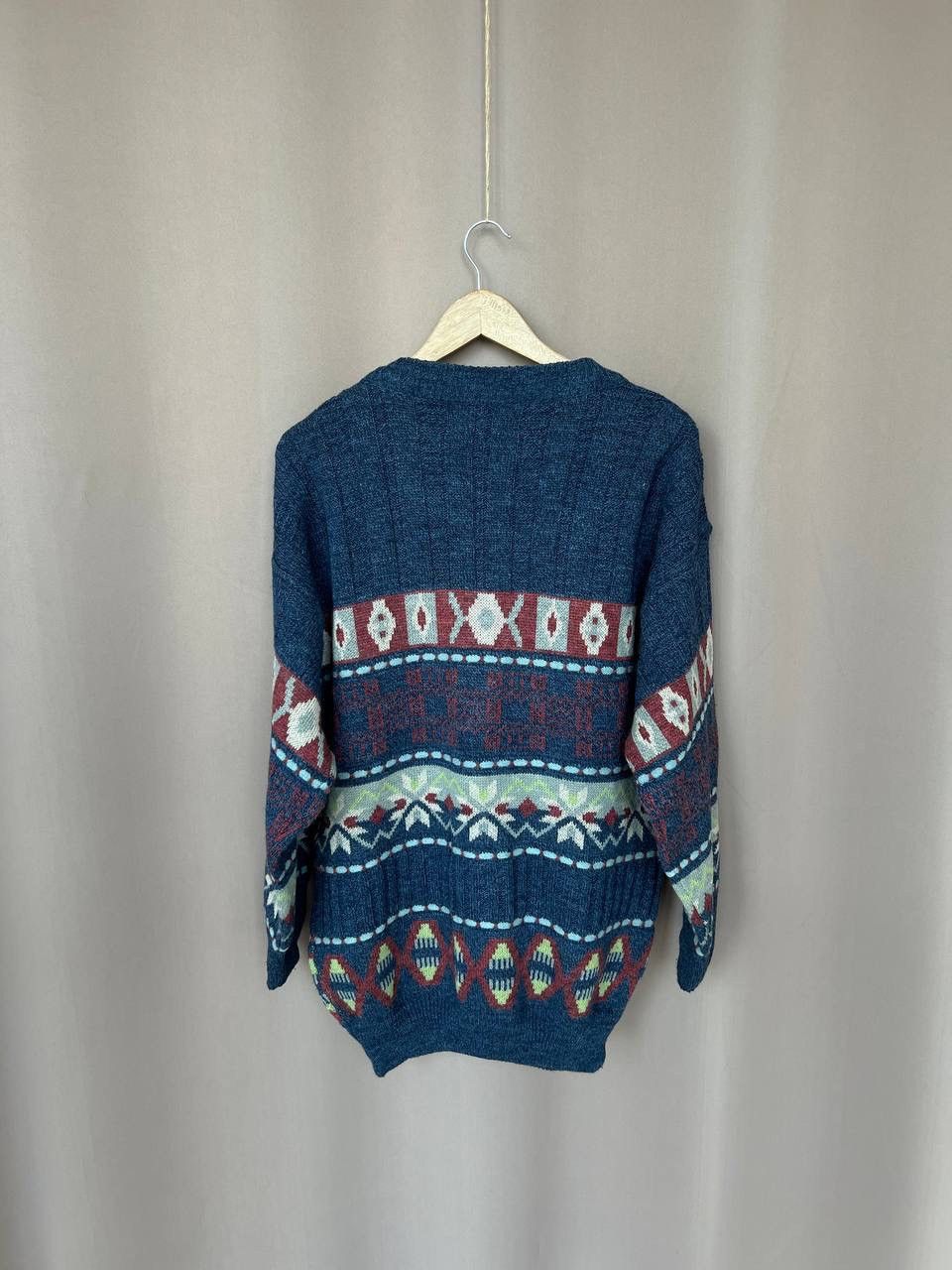 Missoni Missoni Sport Vintage Aztec Wool Cardigan Mens Size 54 L Size US L / EU 52-54 / 3 - 7 Thumbnail