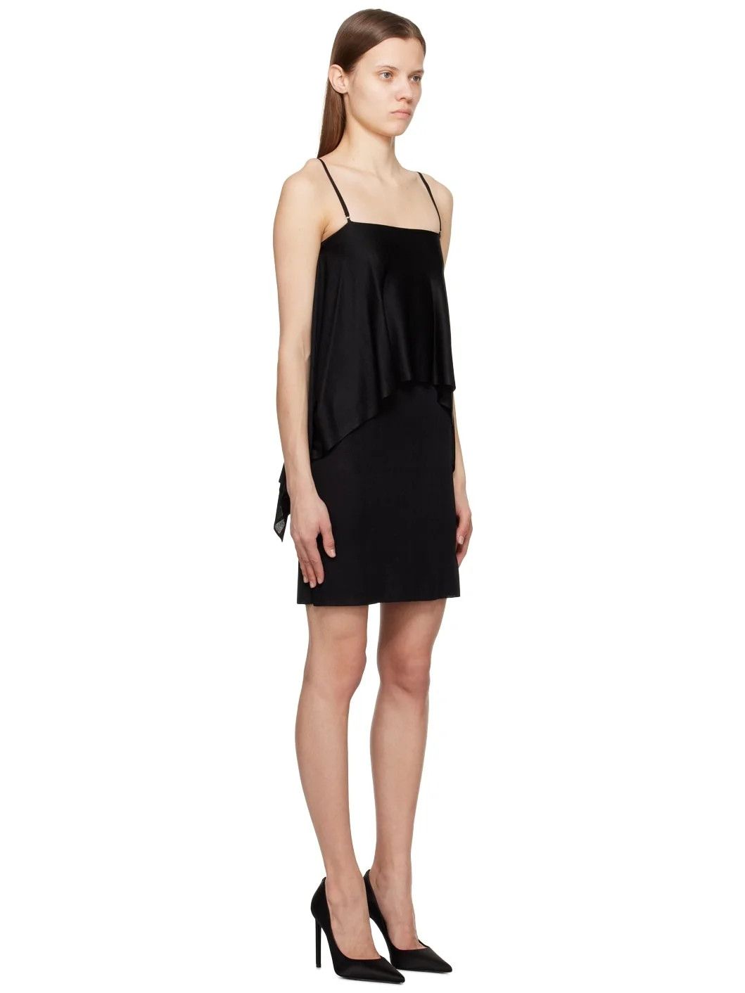 Tom Ford o1y0126 Mini Dress in Black Size S / US 4 / IT 40 - 2 Thumbnail