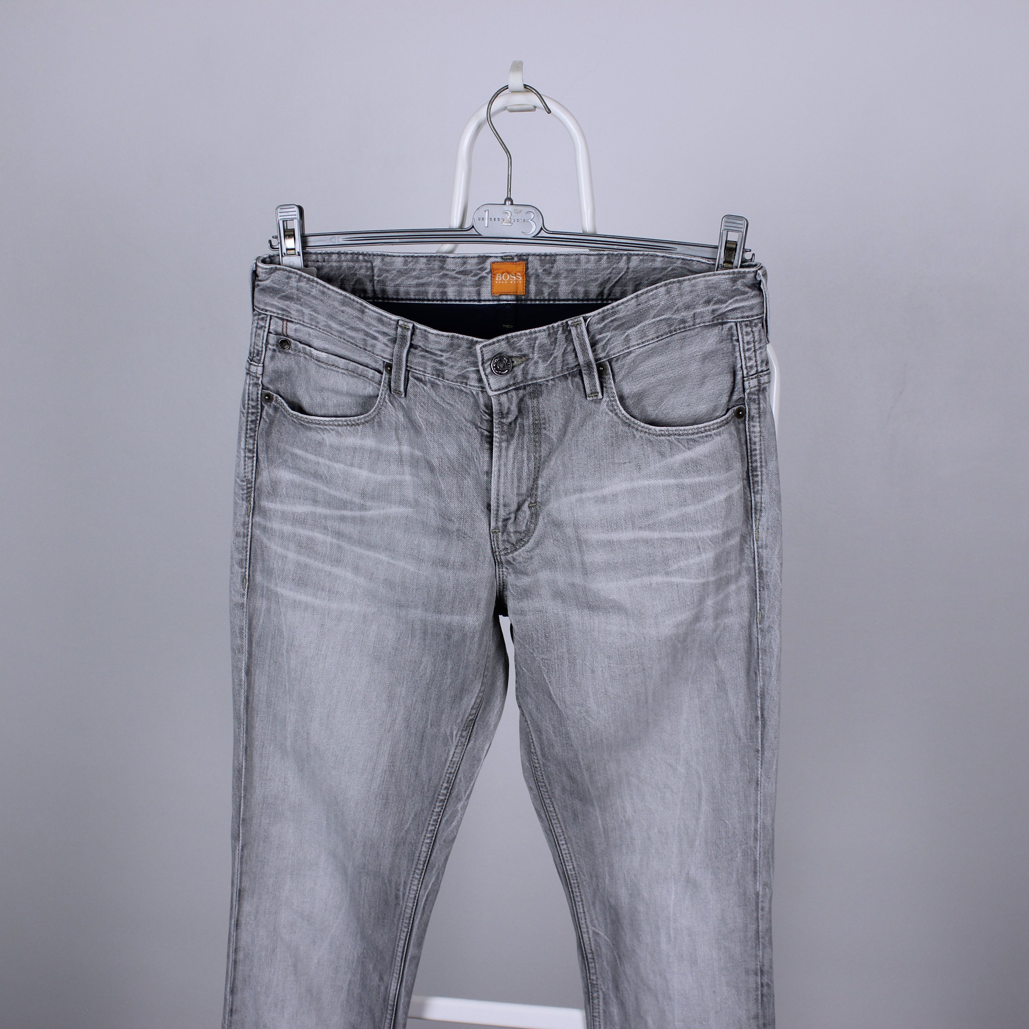Hugo Boss Hugo Boss denim men jeans rare 32 gray light Size US 32 / EU 48 - 10 Thumbnail