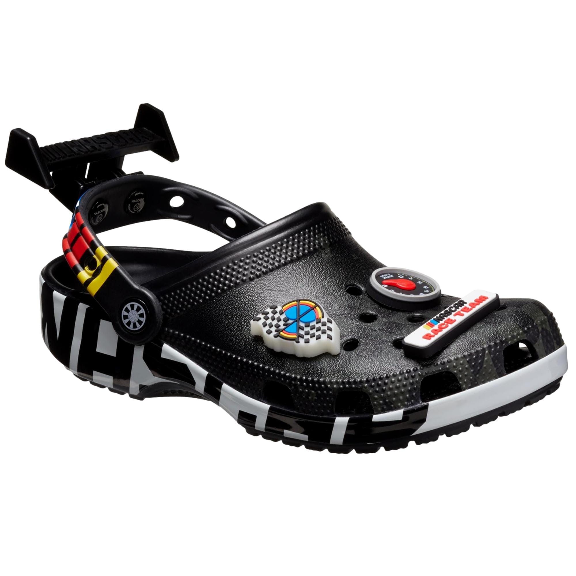 Crocs Nascar Classic Clogs Black 209474-001 Size US 5 / EU 37 - 1 Thumbnail