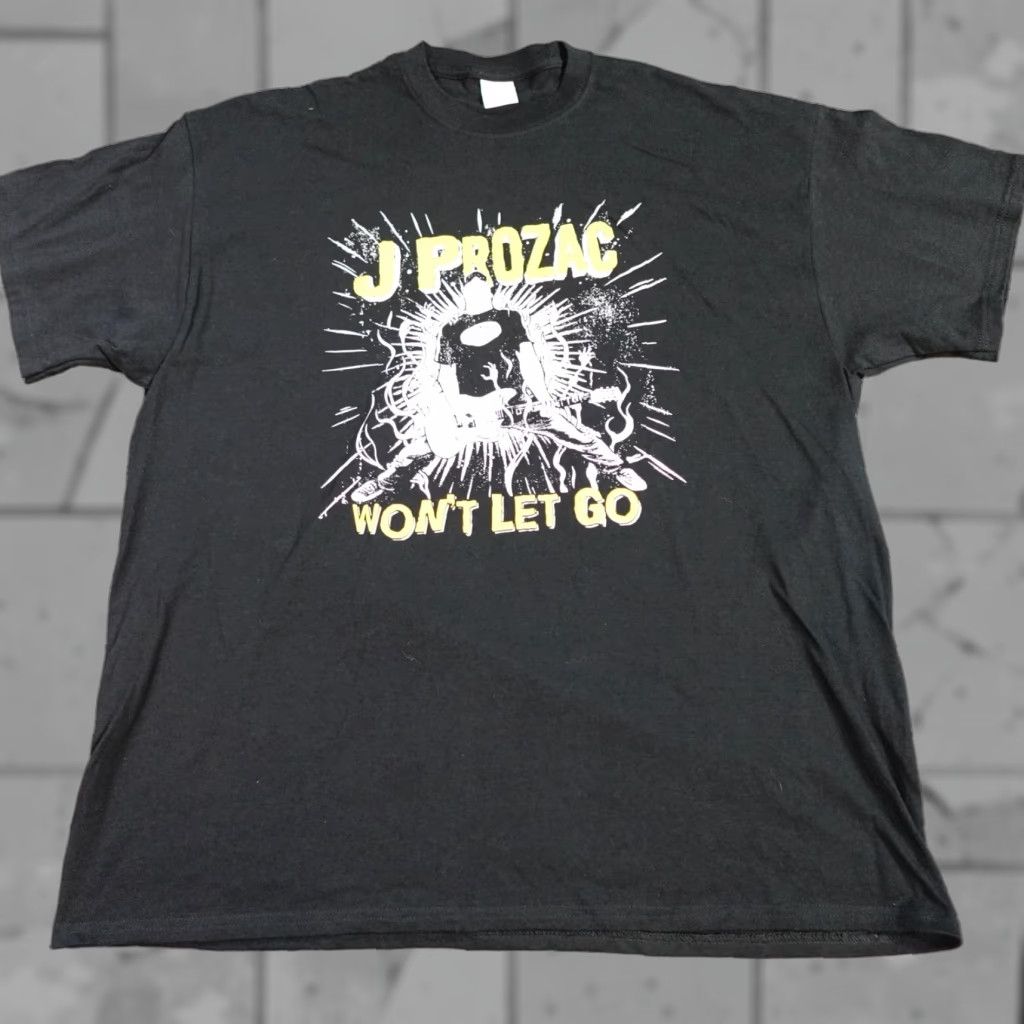 Doublet J Prozac T-shirt 2XL Black Cotton Double-Sided Punk Men Shirt Size US XXL / EU 58 / 5 - 1 Thumbnail