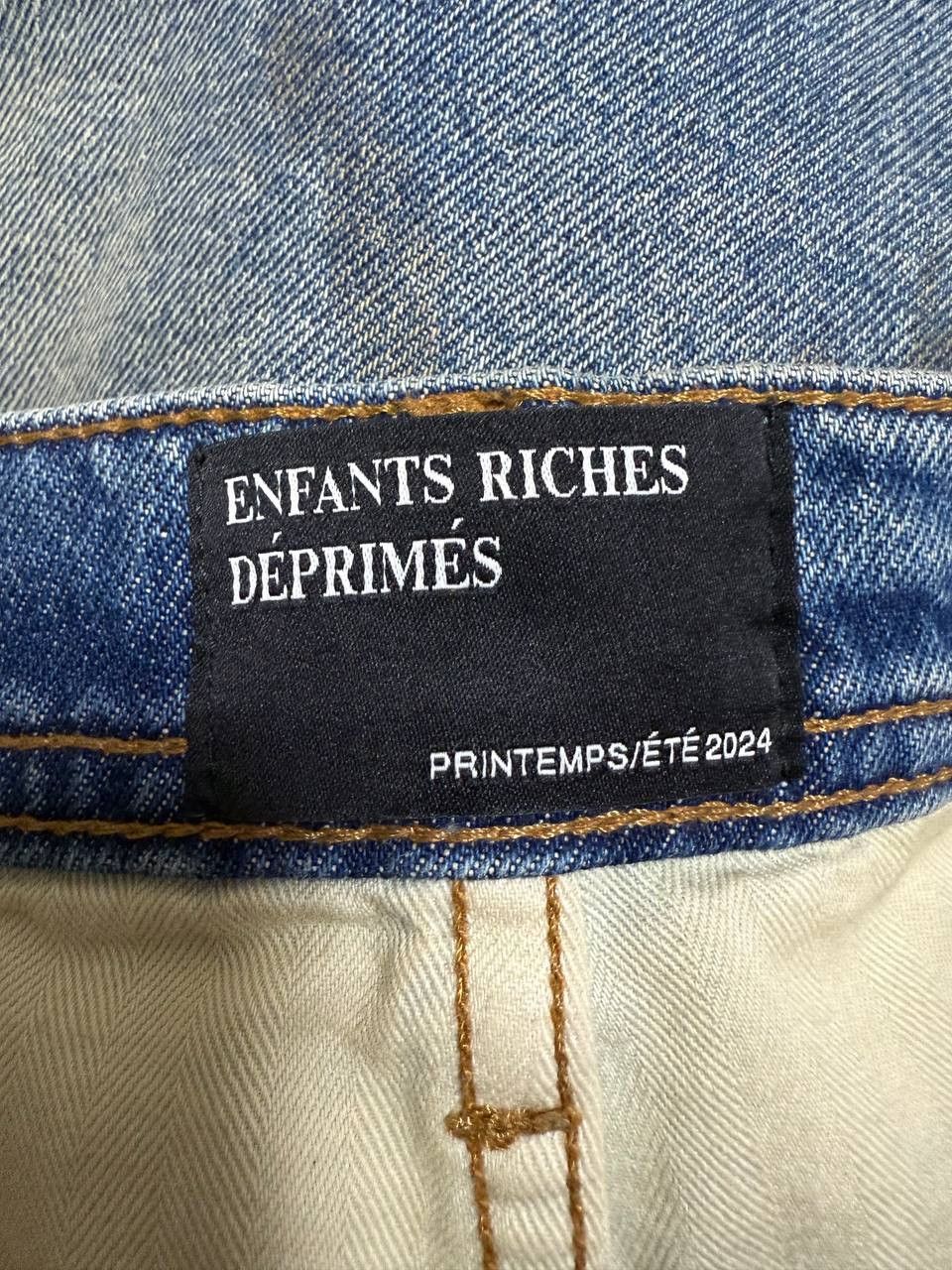 Enfants Riches Deprimes Distressed Flared Hit And Run Jeans Size US 31 - 6 Thumbnail
