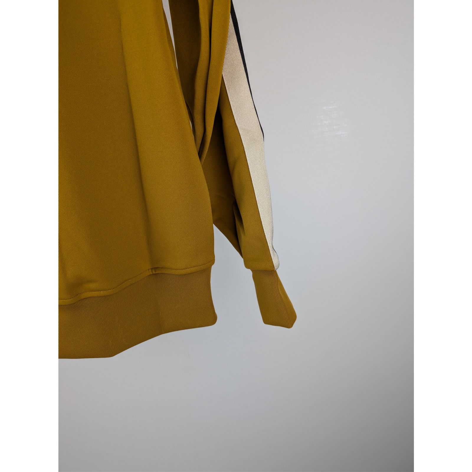 Palm Angels o1rshd1 Classic Logo Track Jacket in Golden Brown / Mustard Size US XL / EU 56 / 4 - 13 Thumbnail