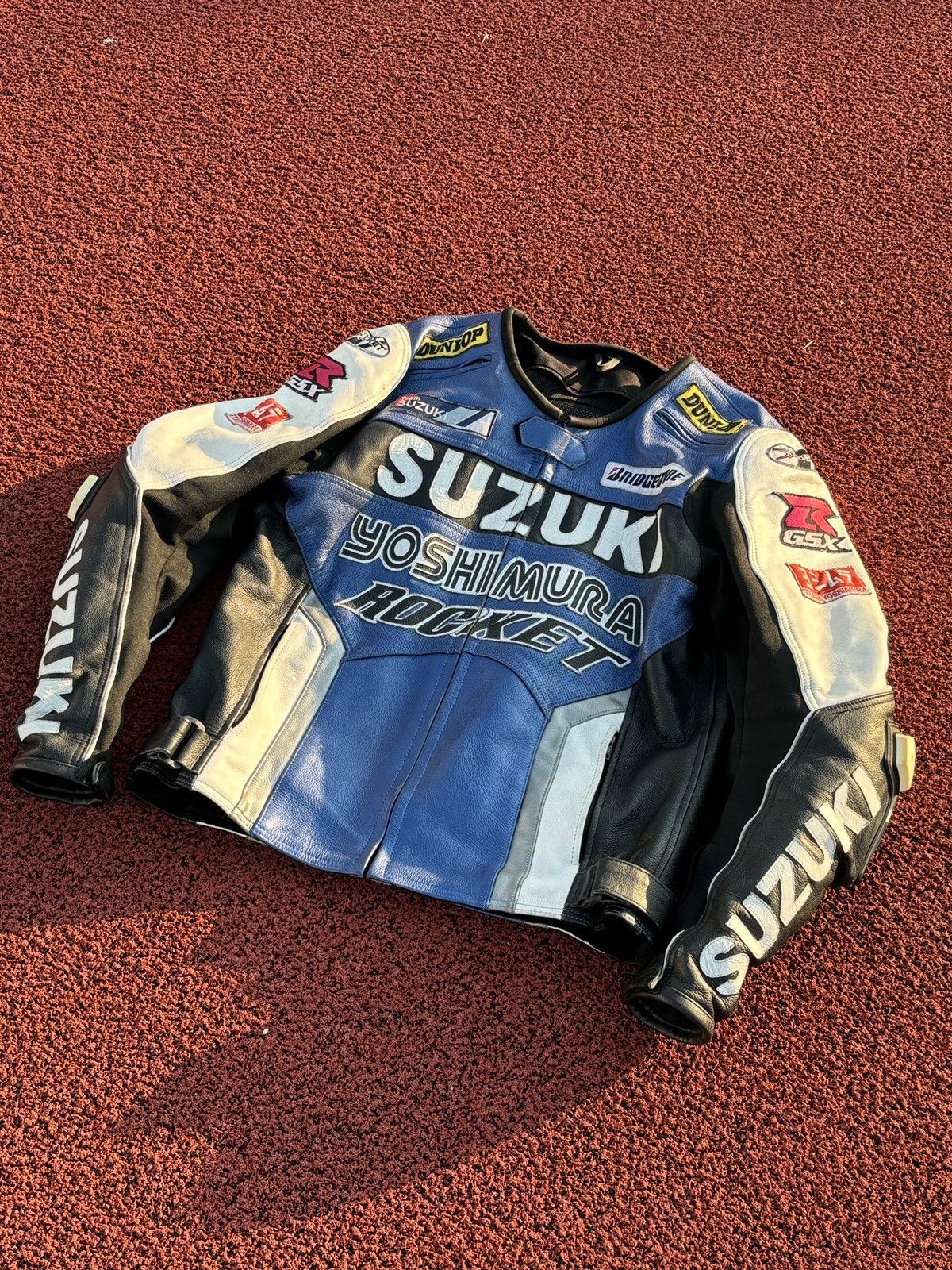 Vintage Suzuki Racing Motorcycles Vintage Leather Jacket | Grailed