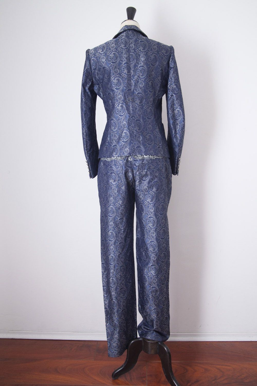 Balenciaga SS06 silk blazer & pants ensemble Size S / US 4 / IT 40 - 7 Thumbnail
