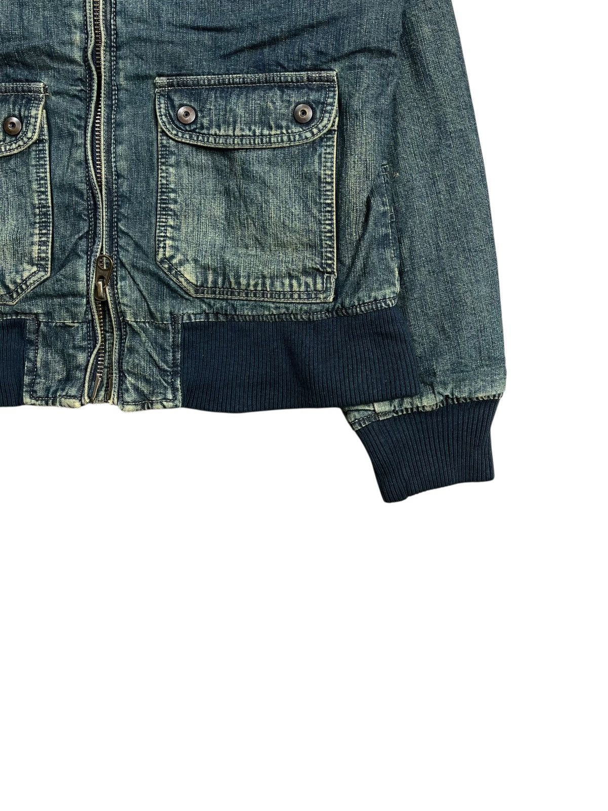 45rpm 2000s Johnbull - Apocalypse Style Mud Wash Denim Jacket Size US M / EU 48-50 / 2 - 5 Thumbnail