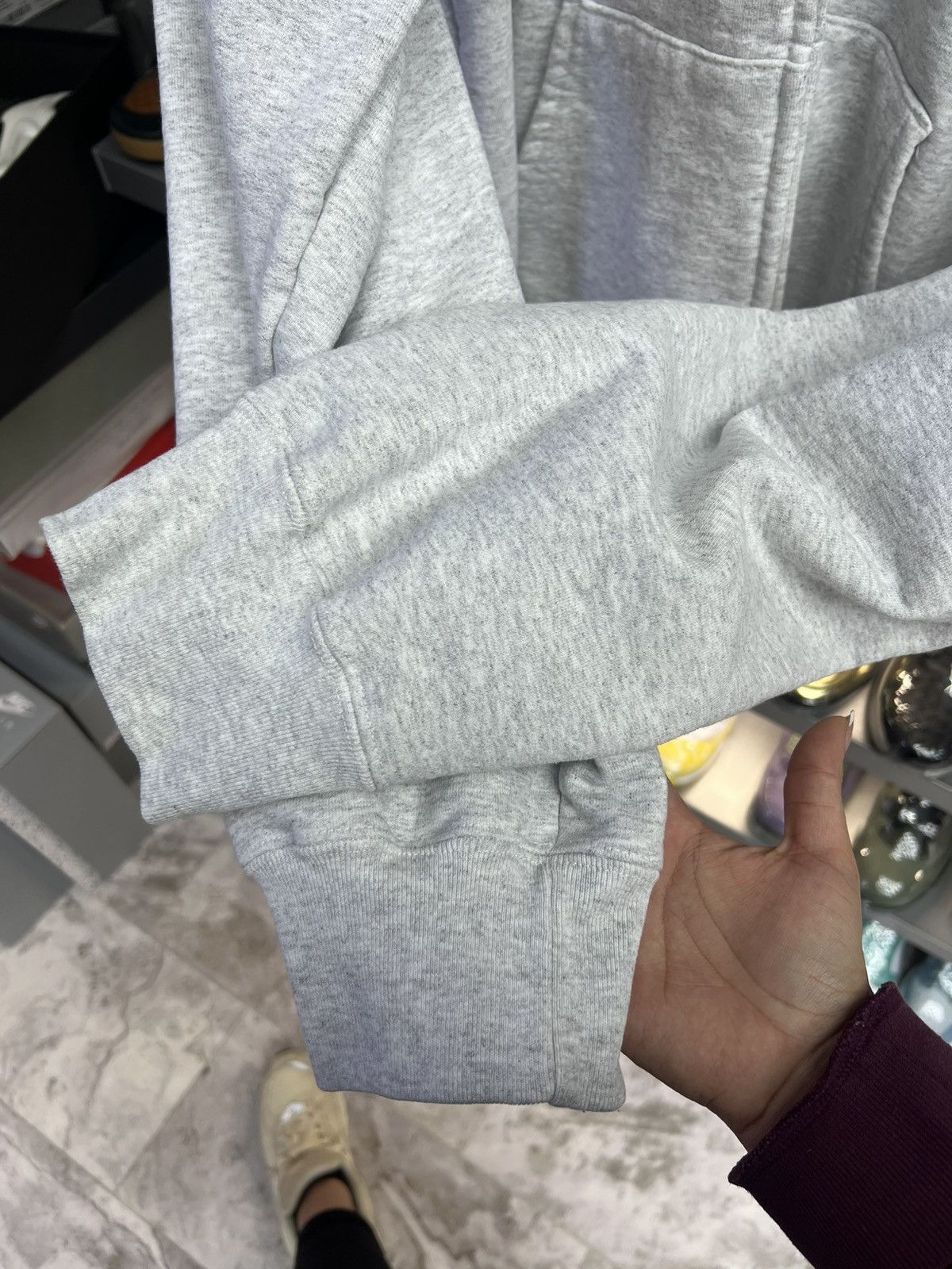Supreme Supreme Grey Blue Logo Hoodie Size US XXL / EU 58 / 5 - 6 Thumbnail