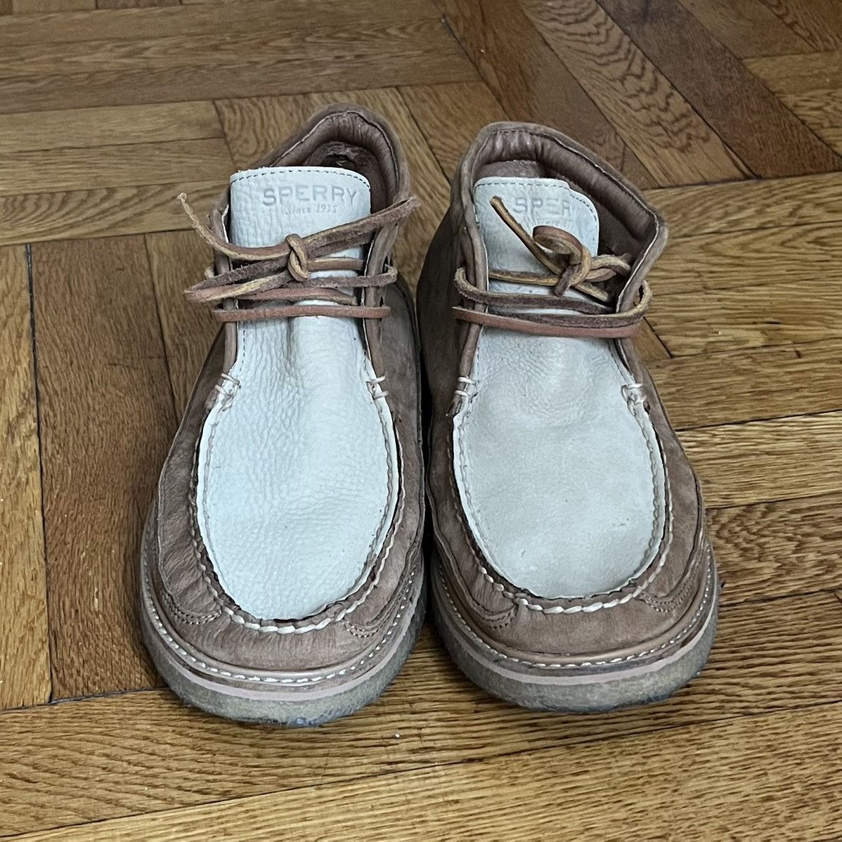 Sperry Sperry Crepe Sole Tan Chukka Boots Size US 8 / EU 41 - 2 Thumbnail