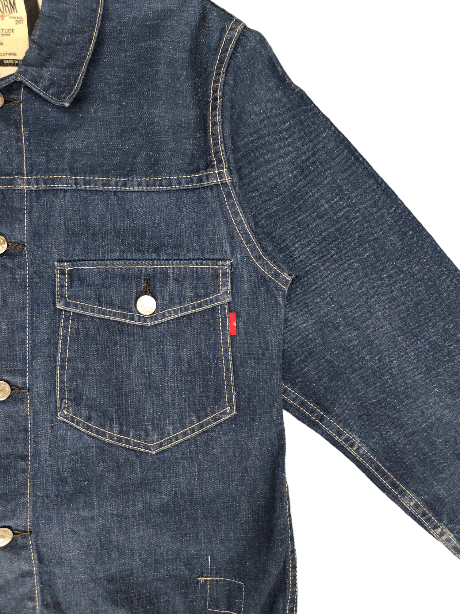 ANACHRONORM Anachronnorm Japan Type 2 Buckle Back Denim Jacket Size US S / EU 44-46 / 1 - 5 Thumbnail