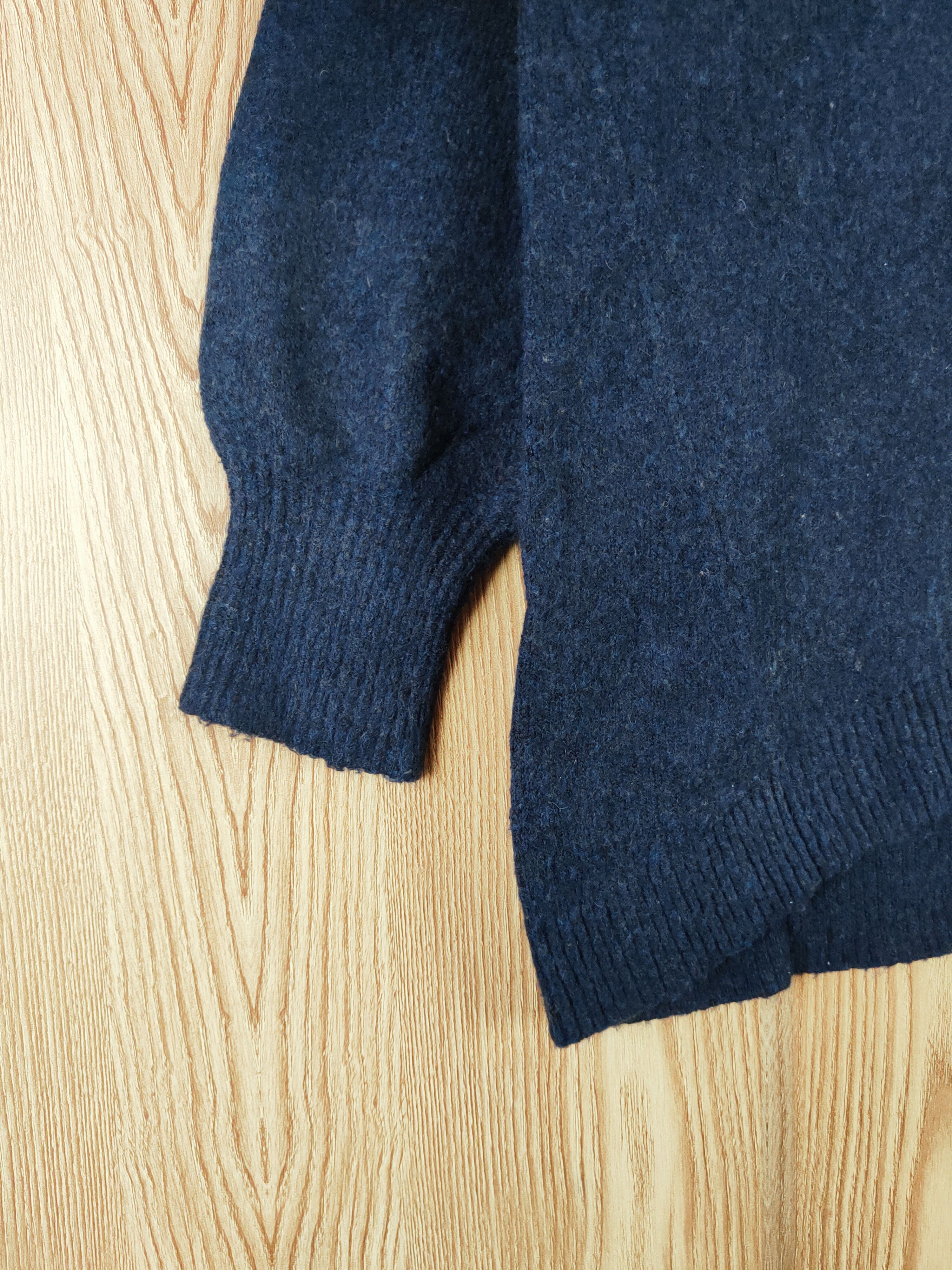 Homespun Knitwear Earth Music & Ecology Navy Knitwear Sweatshirts #W734 Size US L / EU 52-54 / 3 - 4 Thumbnail