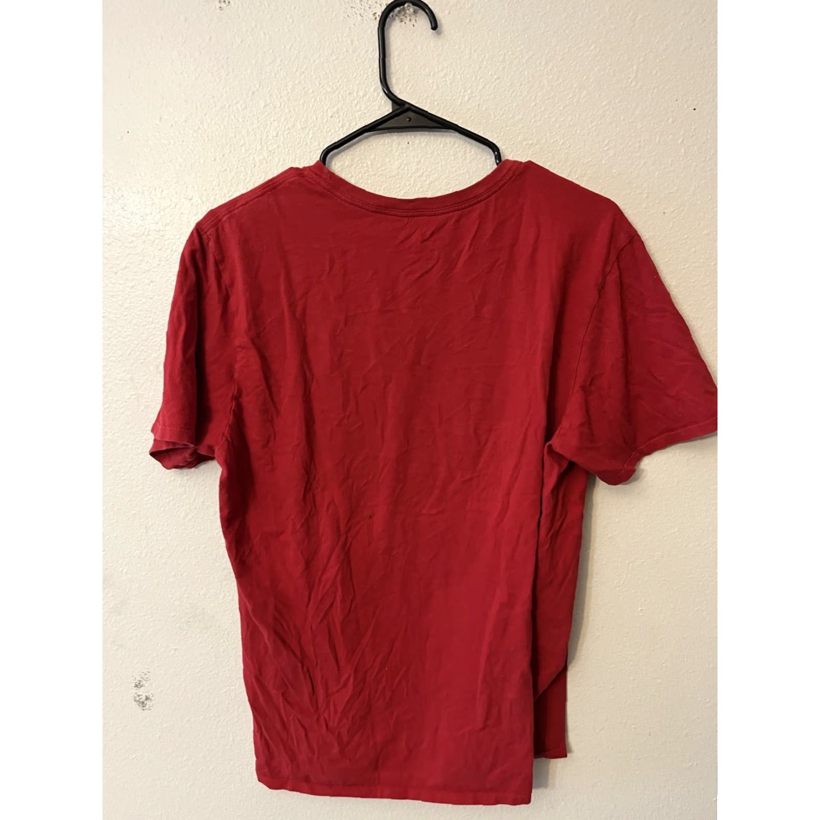 Nike Nike Dri-Fit Tee Shirt Mens Red Graphic Sz Large Athletic Short Sleeve T-Shirt Nike Elite Sportswear Mens L Red Graphic Print Performance/Training Size US L / EU 52-54 / 3 - 3 Thumbnail