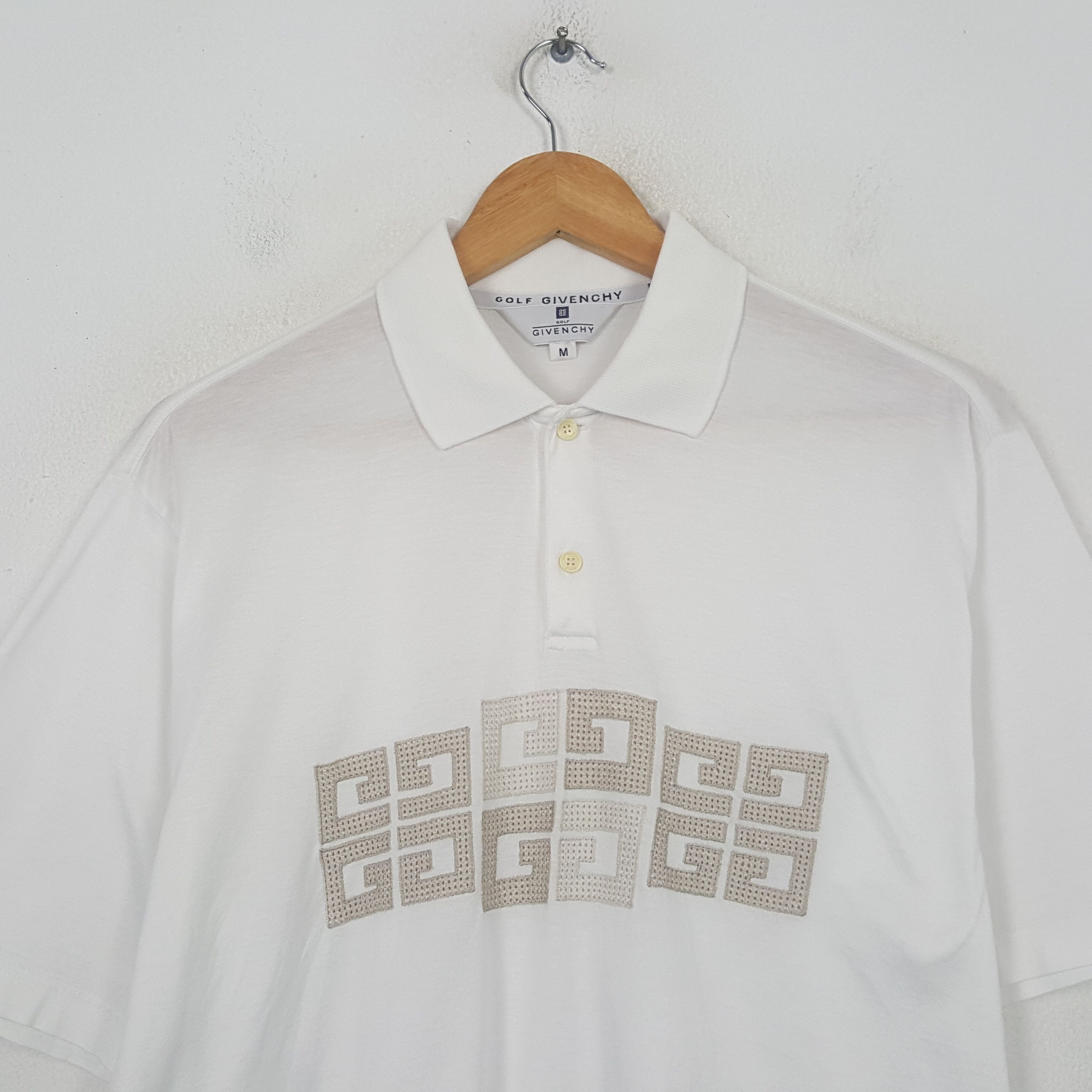 Givenchy Vintage Givenchy Luxury Fashion Brand Polo Shirt C294N45 Size US M / EU 48-50 / 2 - 2 Thumbnail