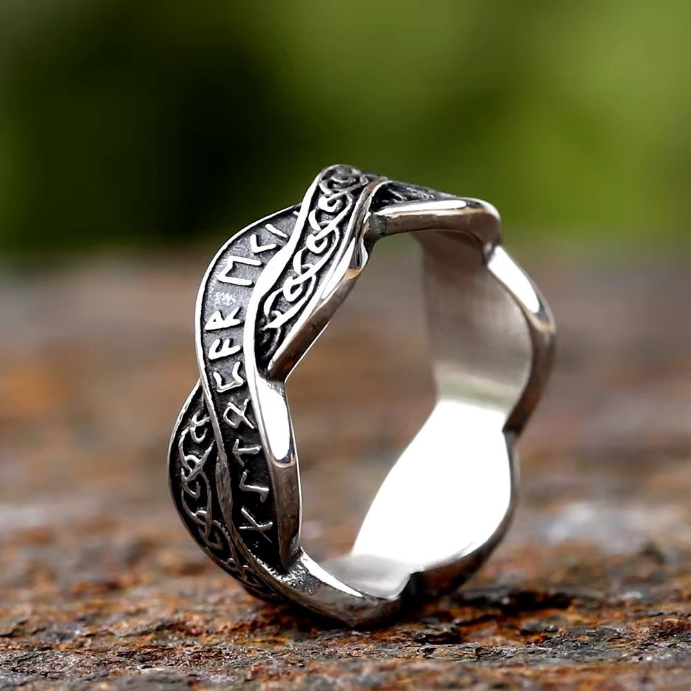 Other Nordic Celtic Runes Ring (size 7-13) Size ONE SIZE - 2 Thumbnail