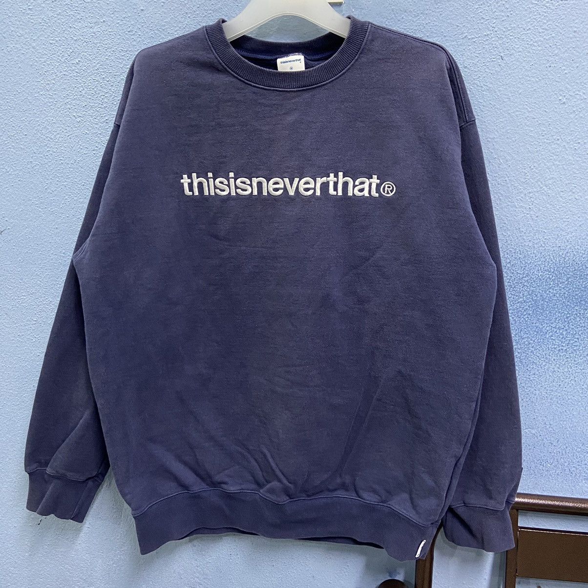 thisisneverthat ThisIsNeverThat SpellOut Sweatshirt Size US M / EU 48-50 / 2 - 1 Thumbnail