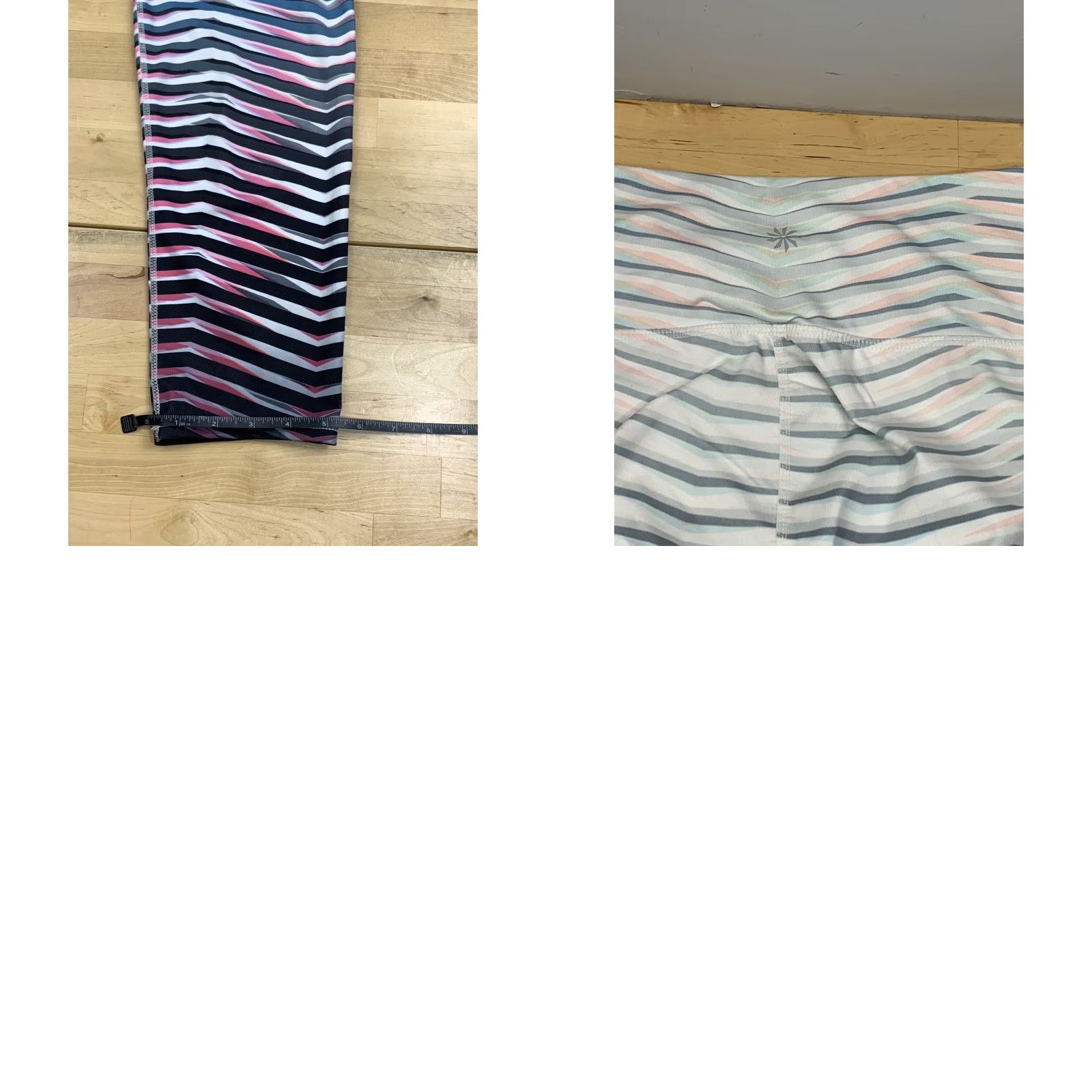 Athleta Athleta Capri Leggings S Multicolor Athleisure Yoga Cross Training Womens Size 28" / US 6 / IT 42 - 8 Thumbnail