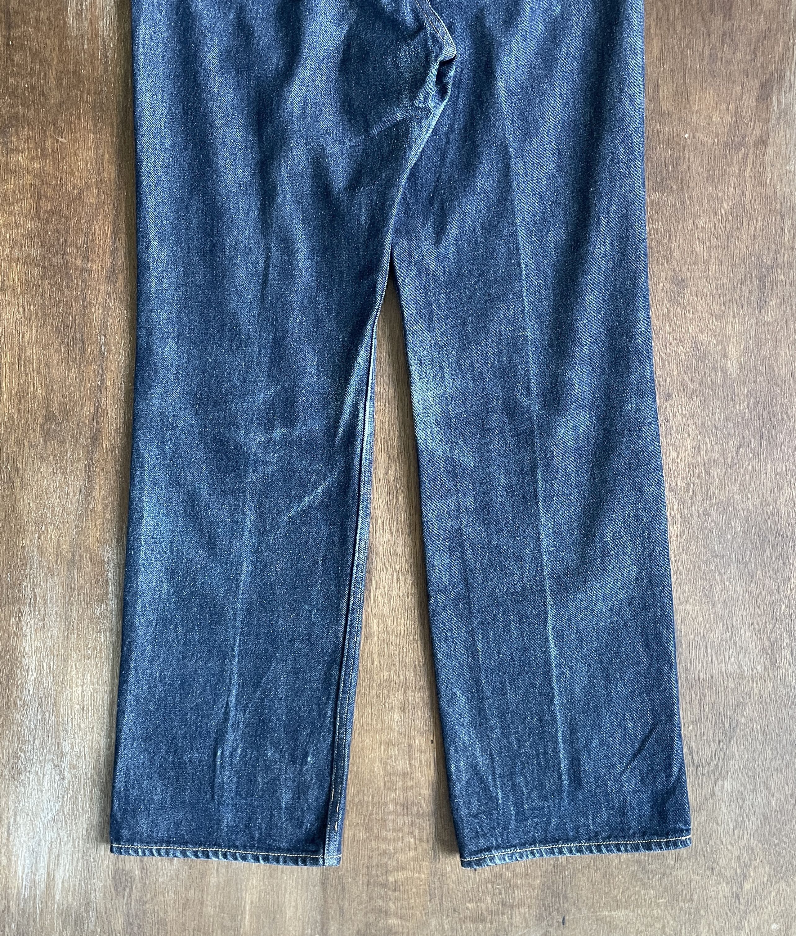 Auralee AURALEE Straight Leg Raw Denim Size US 27 - 8 Thumbnail