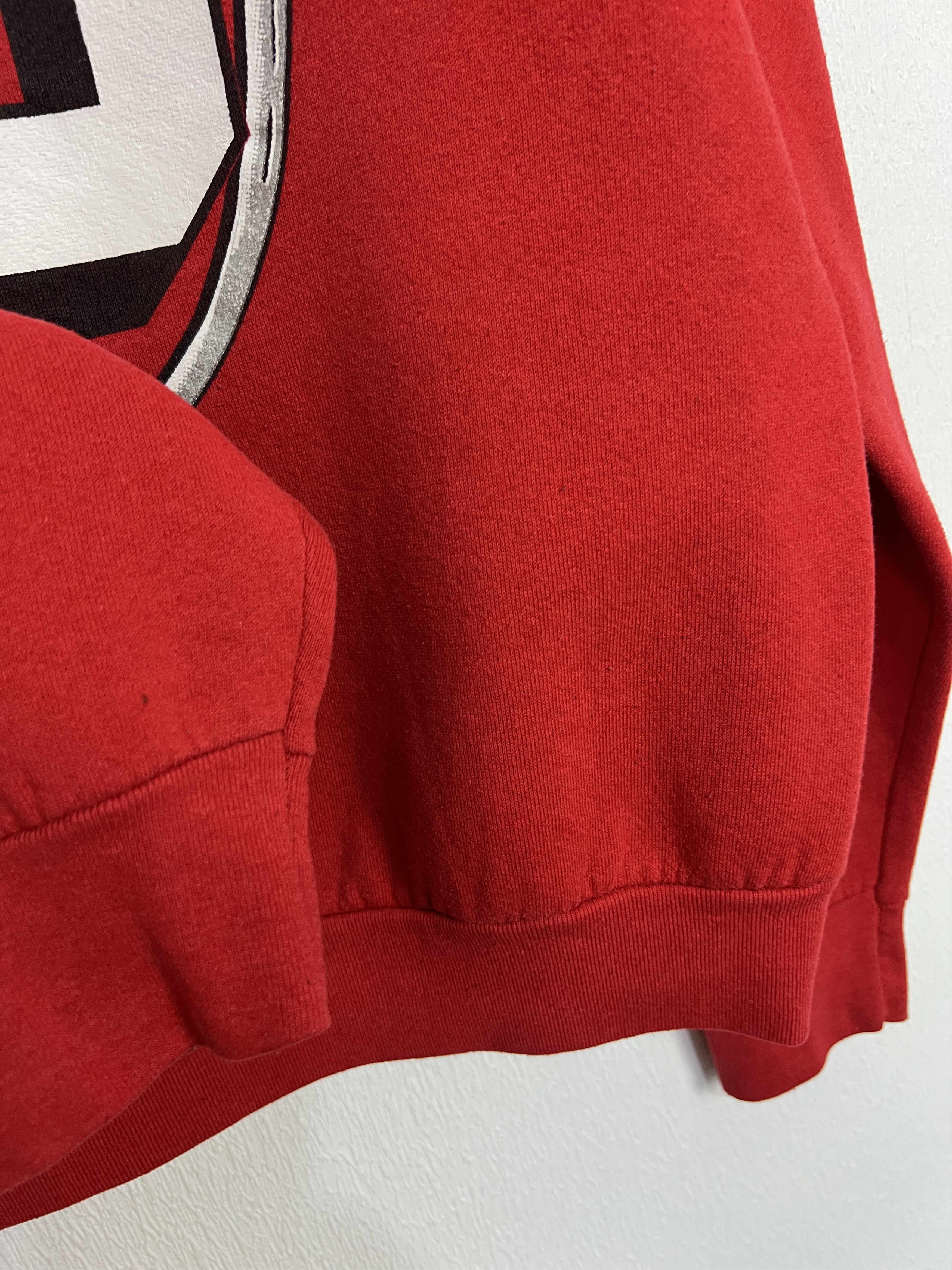 Fruit Of The Loom Indiana Hoosiers Sweatshirt Crewneck University Over Print Size US XL / EU 56 / 4 - 8 Thumbnail