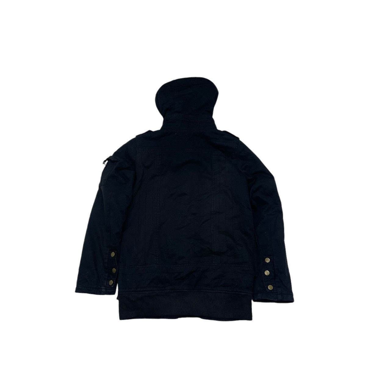 14th Addiction × Le Grande Bleu (L.G.B.) × Mari's Rock 💥Japanese Brand Rote Rose Metal Buckle Jacket Size US M / EU 48-50 / 2 - 3 Thumbnail