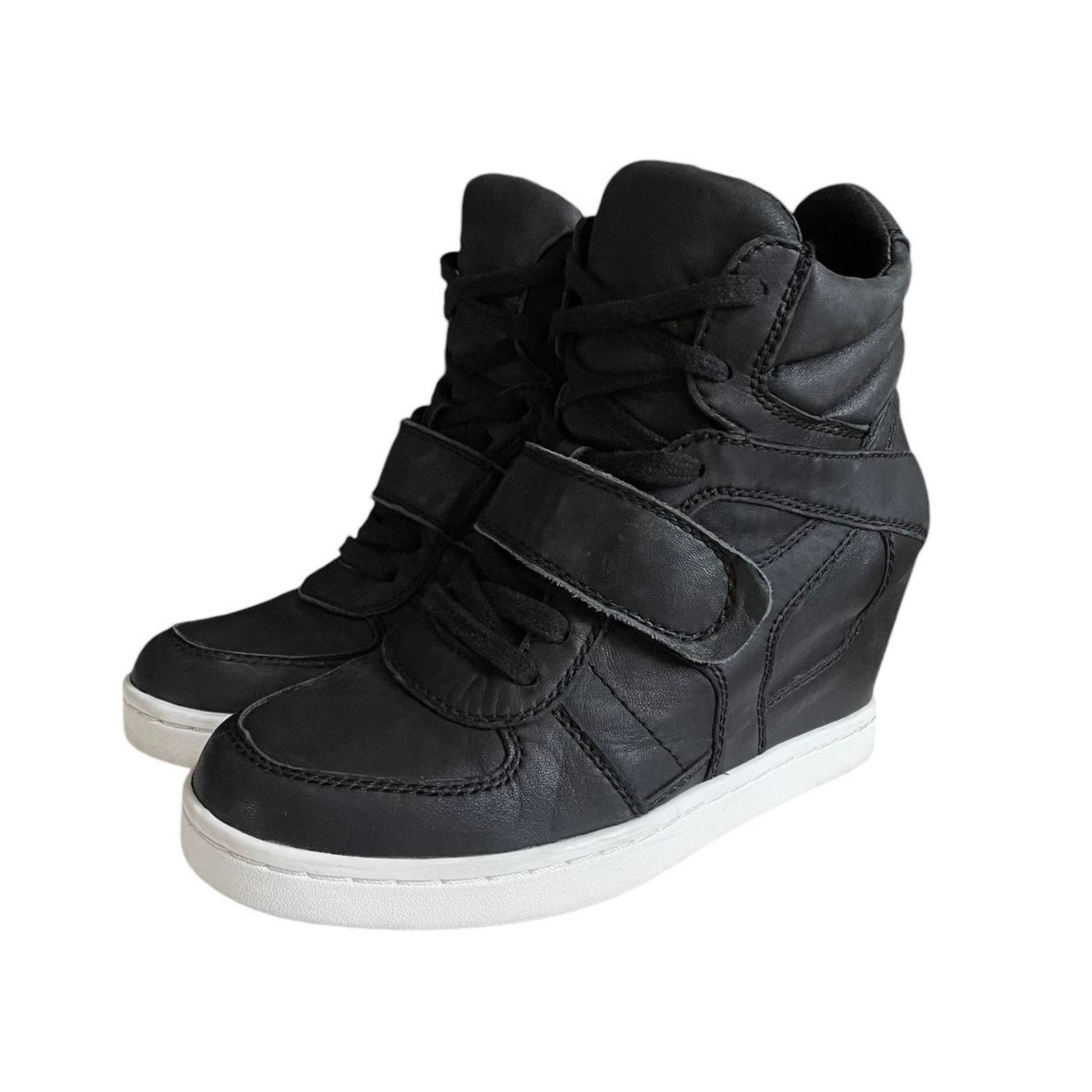 Ash black wedge sneakers online