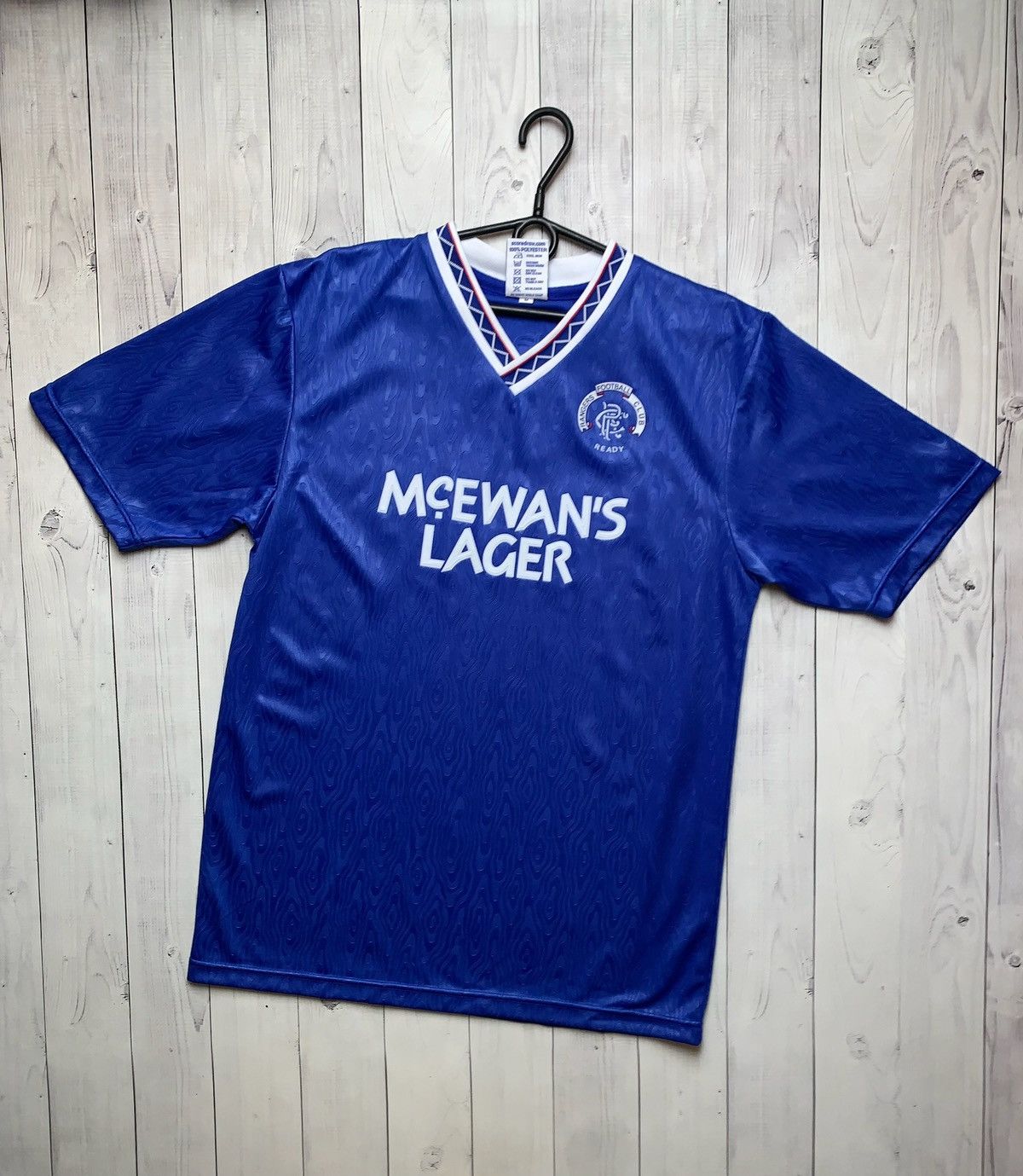 Vintage Vintage Rangers soccer jersey size M retro rare Size US M / EU 48-50 / 2 - 1 Thumbnail