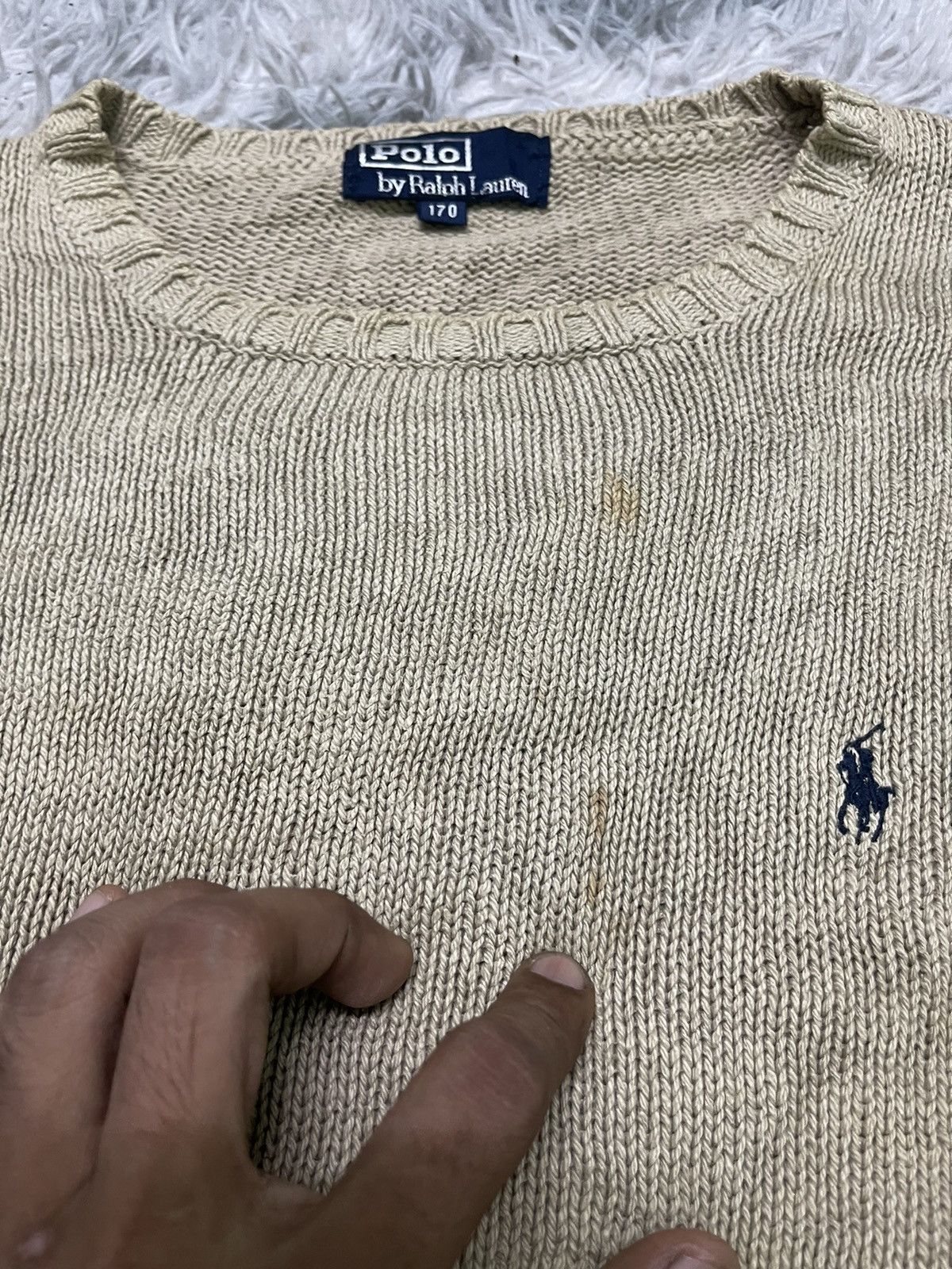 Polo Ralph Lauren × Vintage 90s POLO RALPH LAUREN KNITWEAR CREWNECK Size US M / EU 48-50 / 2 - 7 Thumbnail
