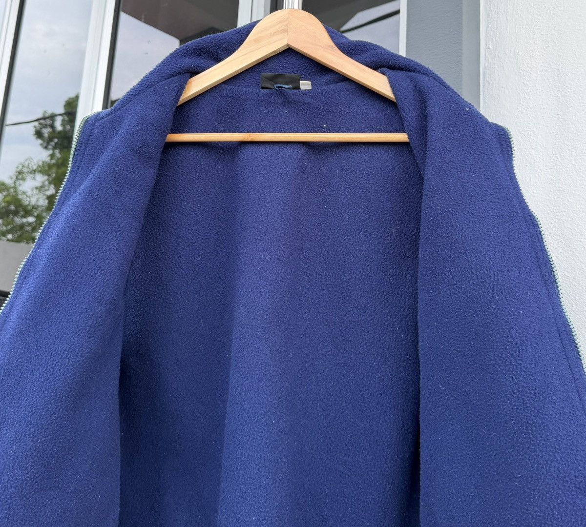 Patagonia Vintage 80s Patagonia Fleece Lined Vest Blue Outdoor USA Size US M / EU 48-50 / 2 - 9 Thumbnail