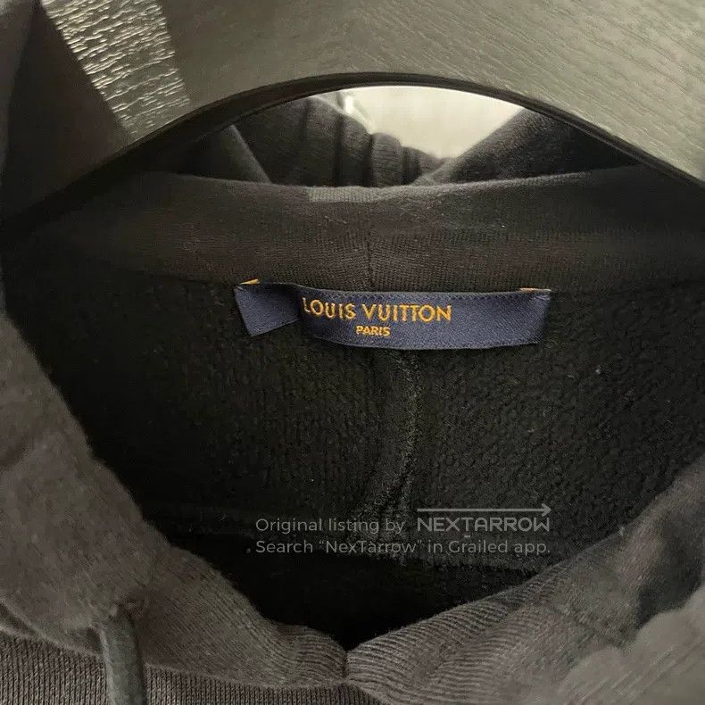 Louis Vuitton Louis Vuitton Circumferential cut hooded sweatshirt Size US M / EU 48-50 / 2 - 3 Thumbnail