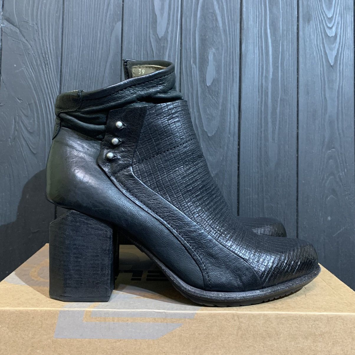 A.S 98 AirSteps Women’s Ankle Boots Size 39 Rick Owens Style Boots