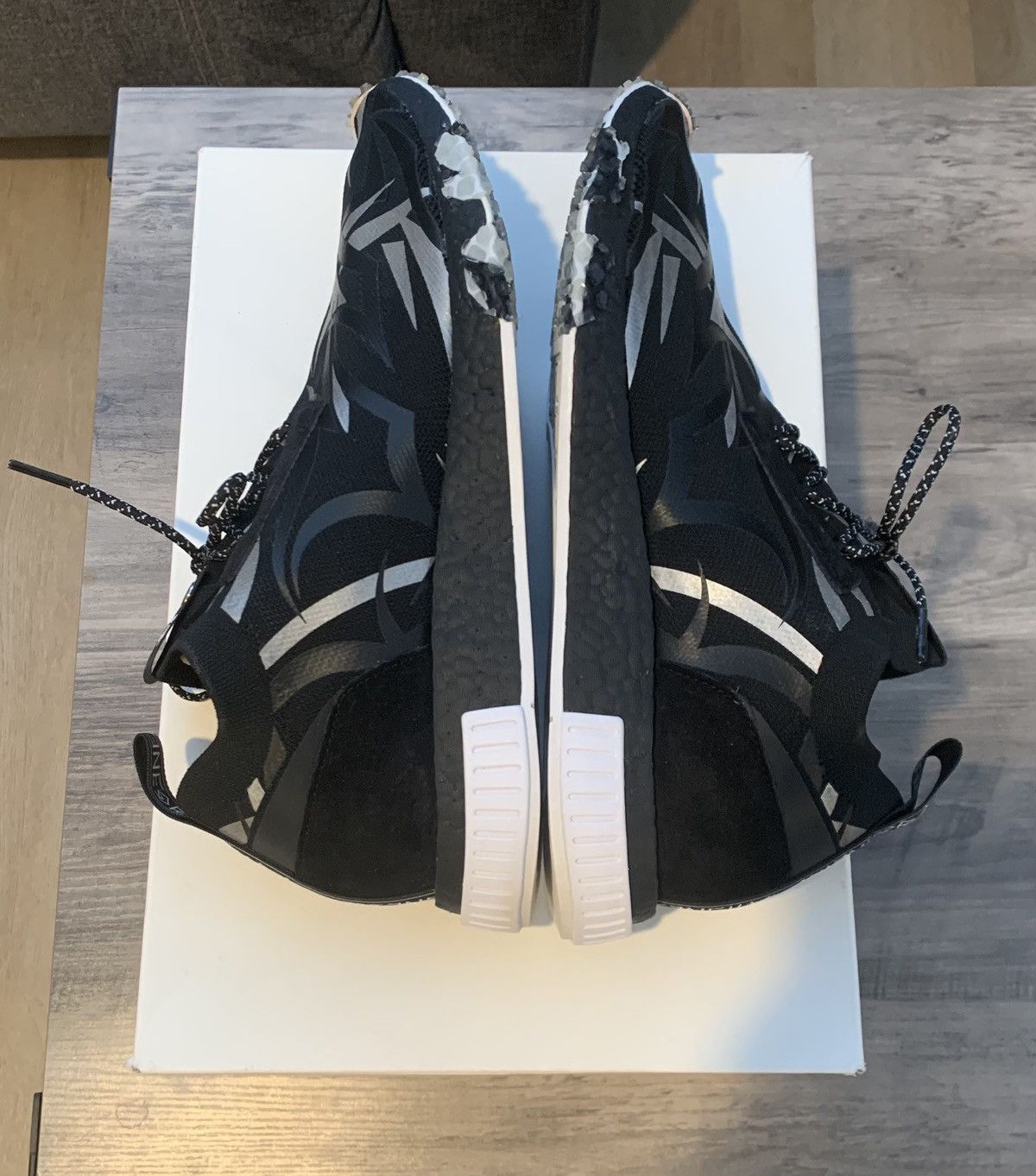 Adidas Adidas Consortium X Juice NMD Racer VNDS OG Box 🔥 Size US 12 / EU 45 - 5 Thumbnail