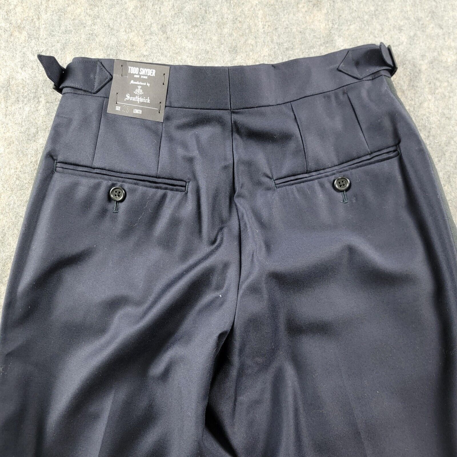 Todd Snyder Todd Snyder x Southwick Slim Fit Tuxedo Trouser *Read* 28R Size 34R - 9 Thumbnail