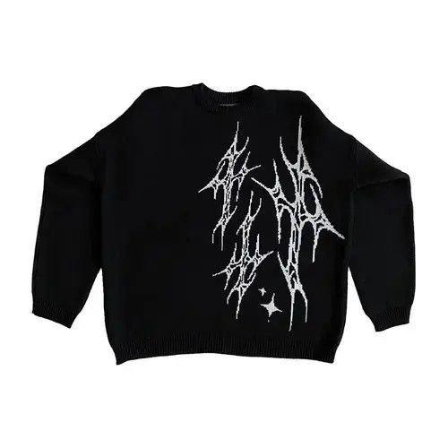 Aran Isles Knitwear × Japanese Brand Gothic Harajuku Street Knit Sweater Size US L / EU 52-54 / 3 - 3 Thumbnail