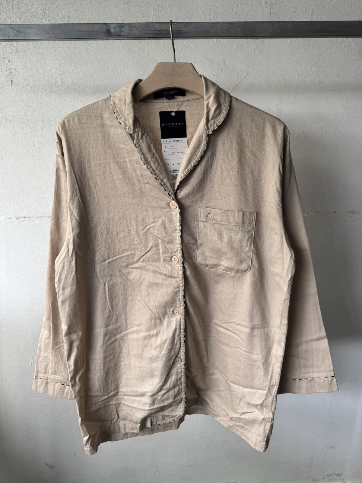 Burberry Burberry Pyjamas Shirt Size L / US 10 / IT 46 - 1 Thumbnail