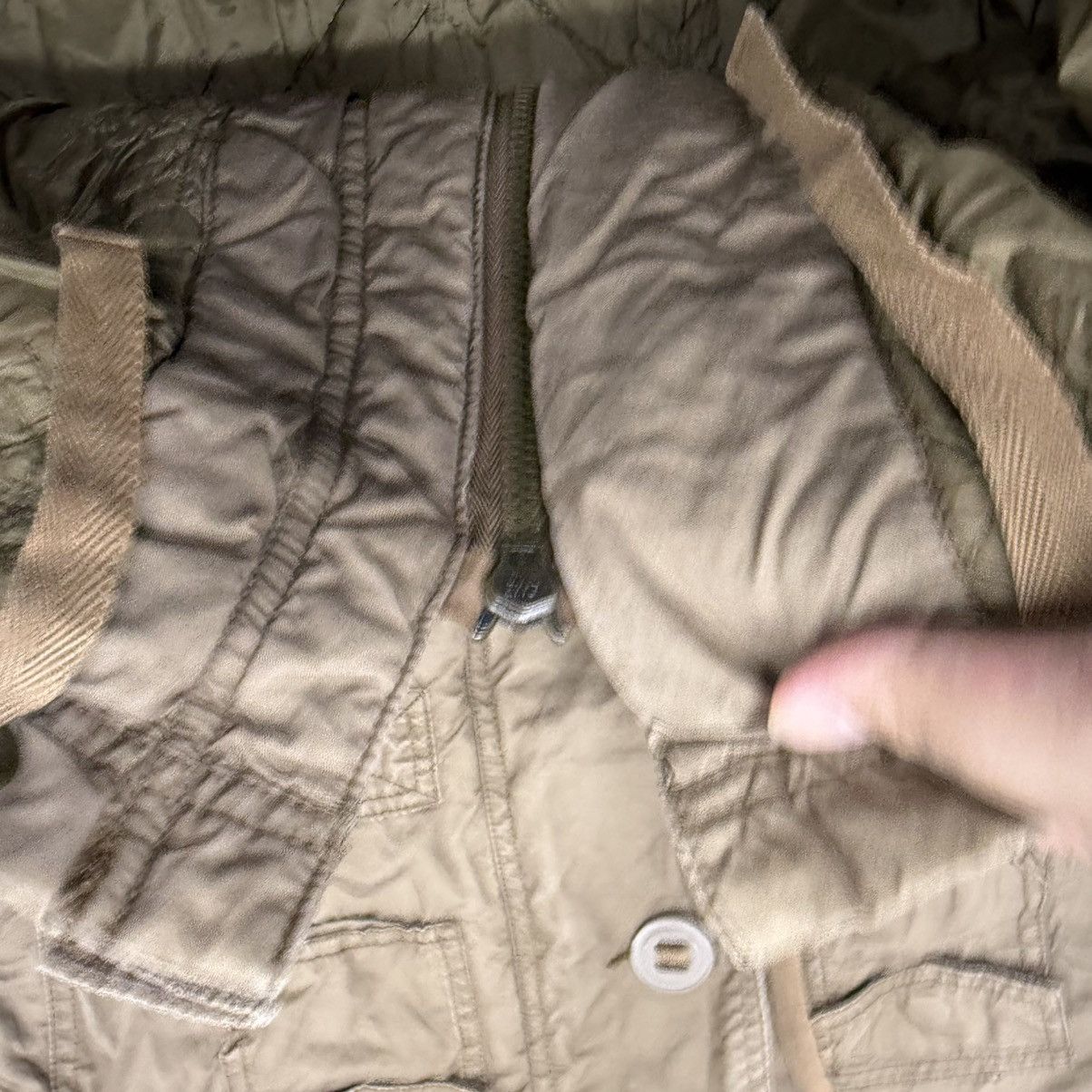 If Six Was Nine Racoon Fur Style Hoodie Parka Jacket Eeni Meeni Lgb style Size US M / EU 48-50 / 2 - 12 Thumbnail