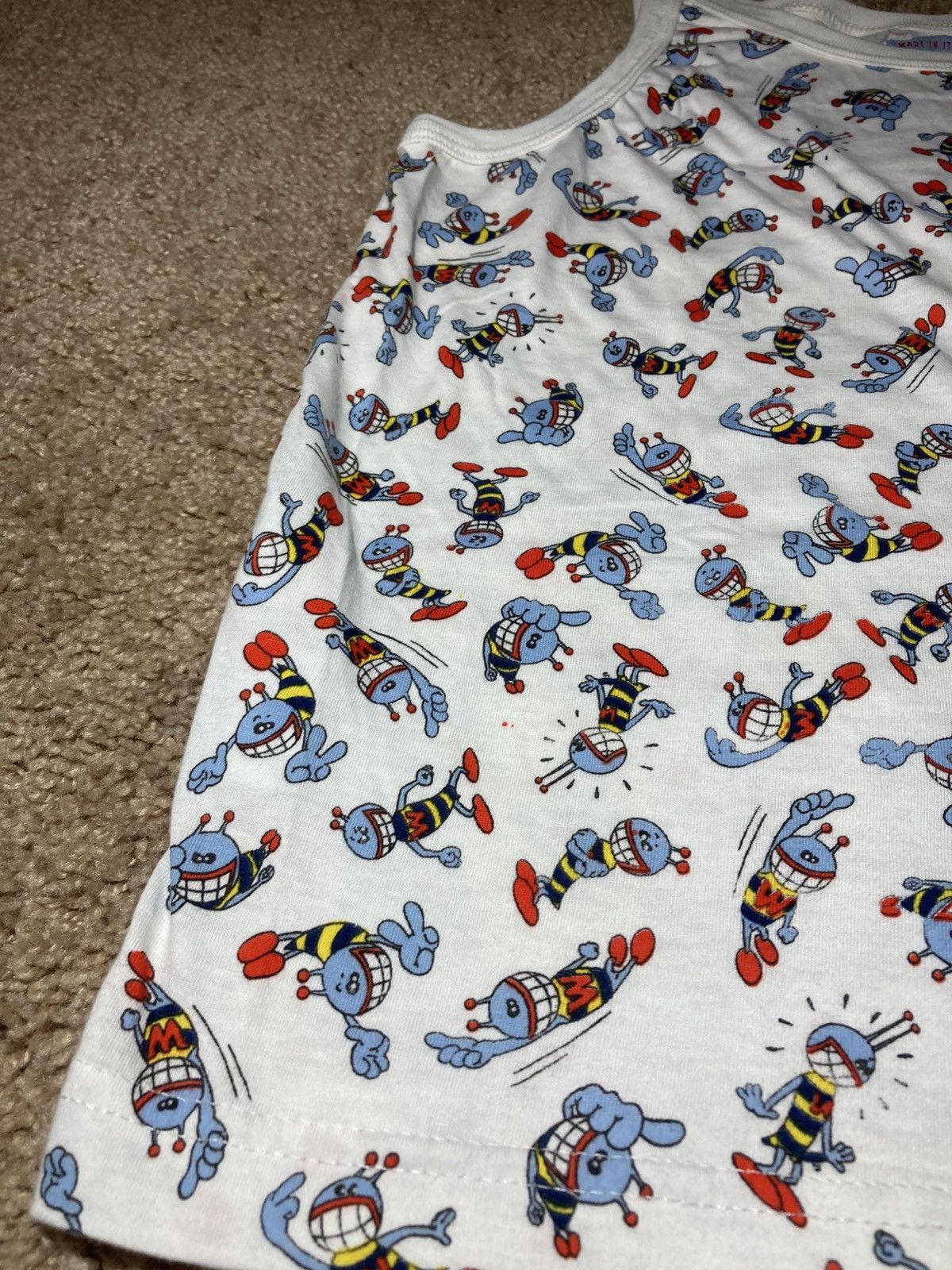 W&LT SS96 W&LT Puk-Puk Tank Top Strap 1996 90s Beirendonck Print Size US S / EU 44-46 / 1 - 2 Thumbnail