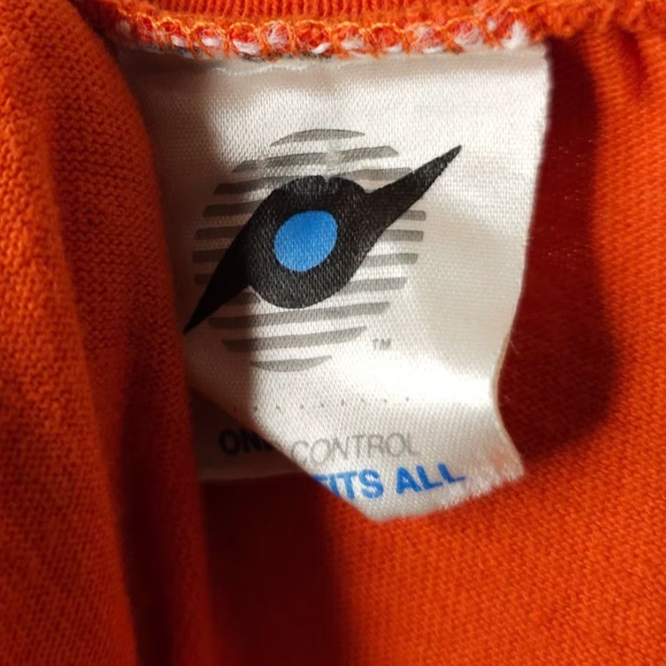Vintage VINTAGE Ground Control Halloween Ghost T Shirt Mens 2XL Orange 90s Boo Made In USA Cotton Short Sleeve Crew Neck Size US XXL / EU 58 / 5 - 6 Thumbnail