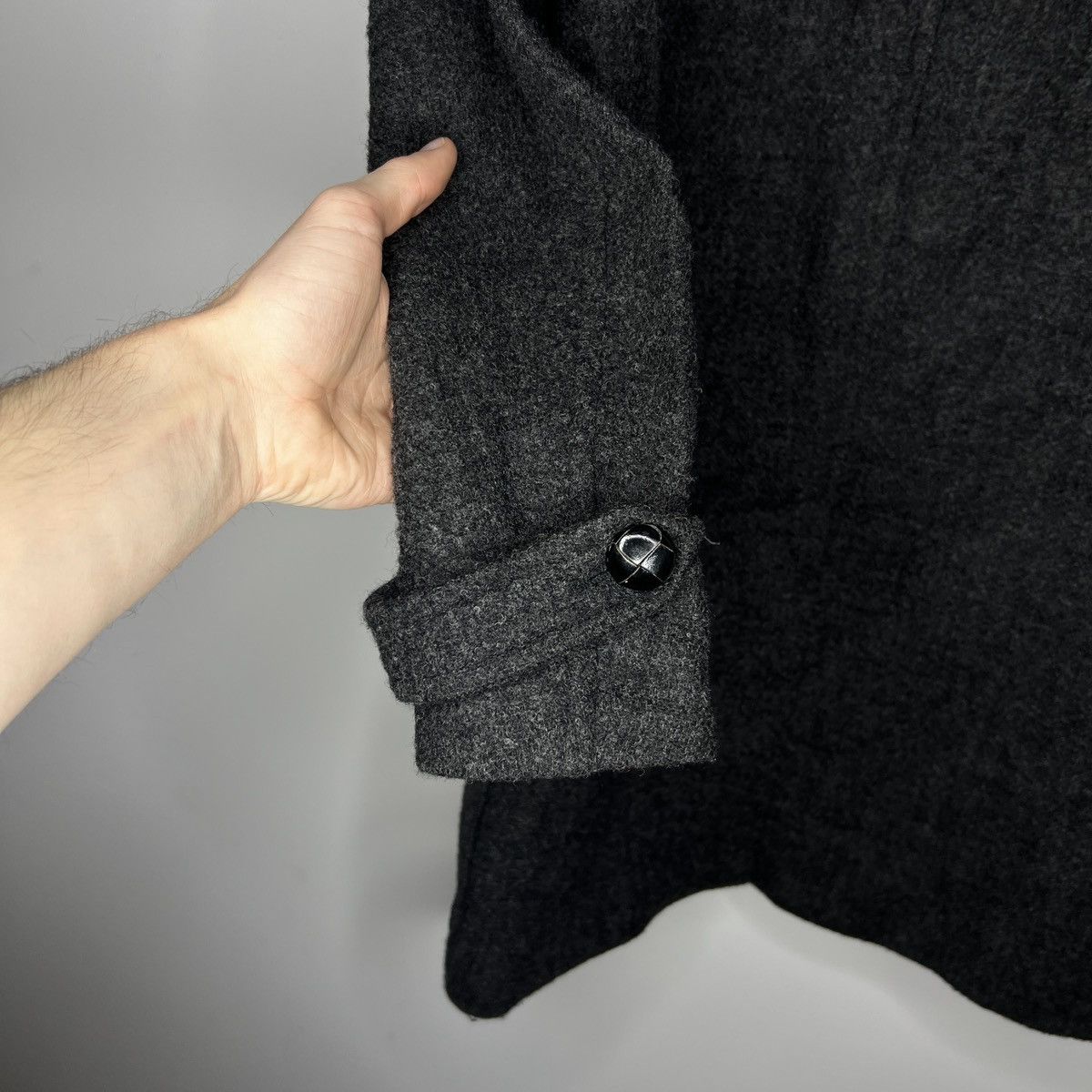 Designer × Isabel Marant × Isabel Marant Etoile Vintage Isabel Marant Oversize Wool Coat Double Breasted Size S / US 4 / IT 40 - 9 Thumbnail