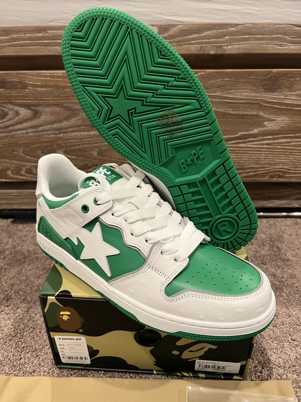 Bape SK8 STA #1 Size US 11 / EU 44 - 6 Thumbnail