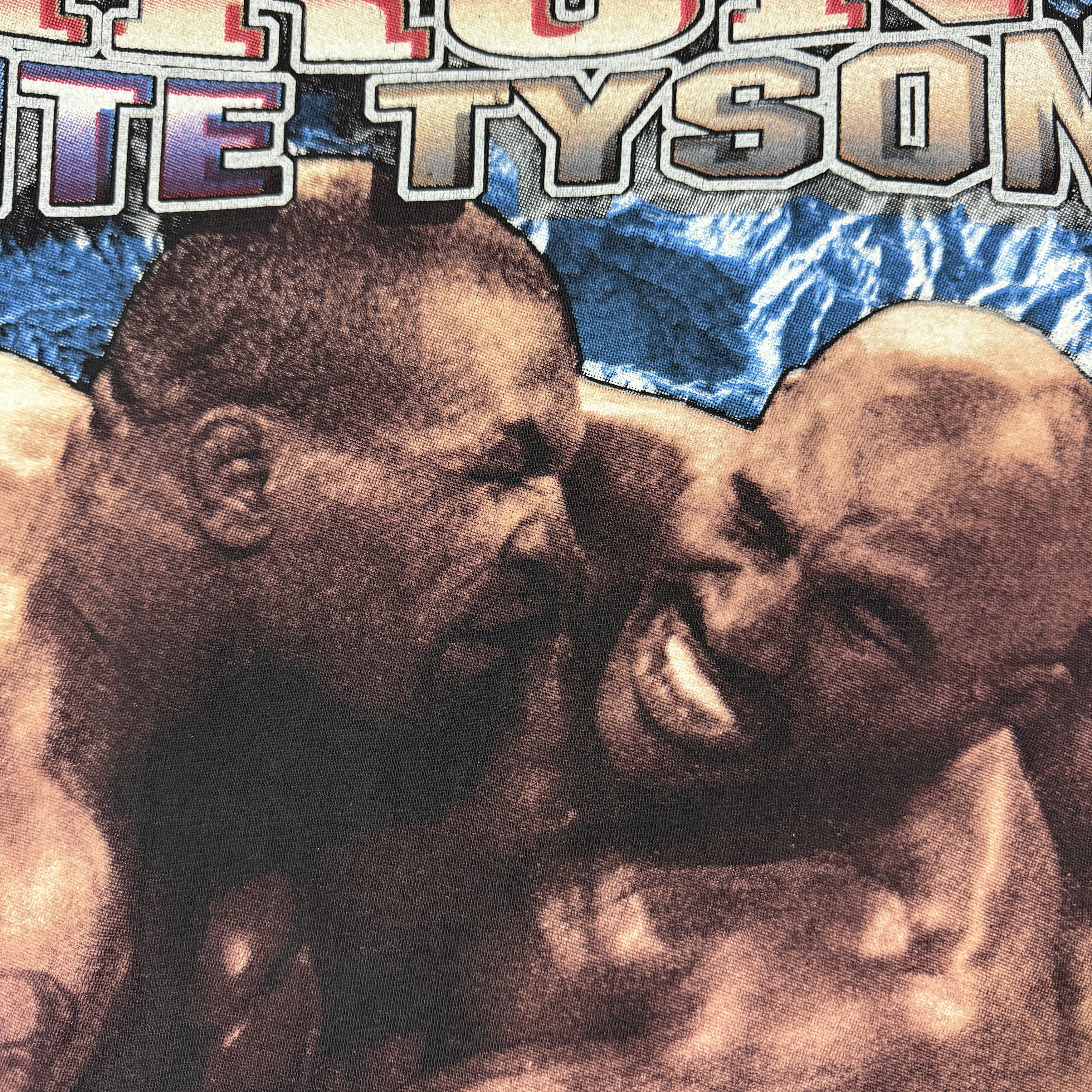 Rap Tees Vintage Iron Mike Tyson Just bite it Shirt Rap tee Size US XL / EU 56 / 4 - 5 Thumbnail
