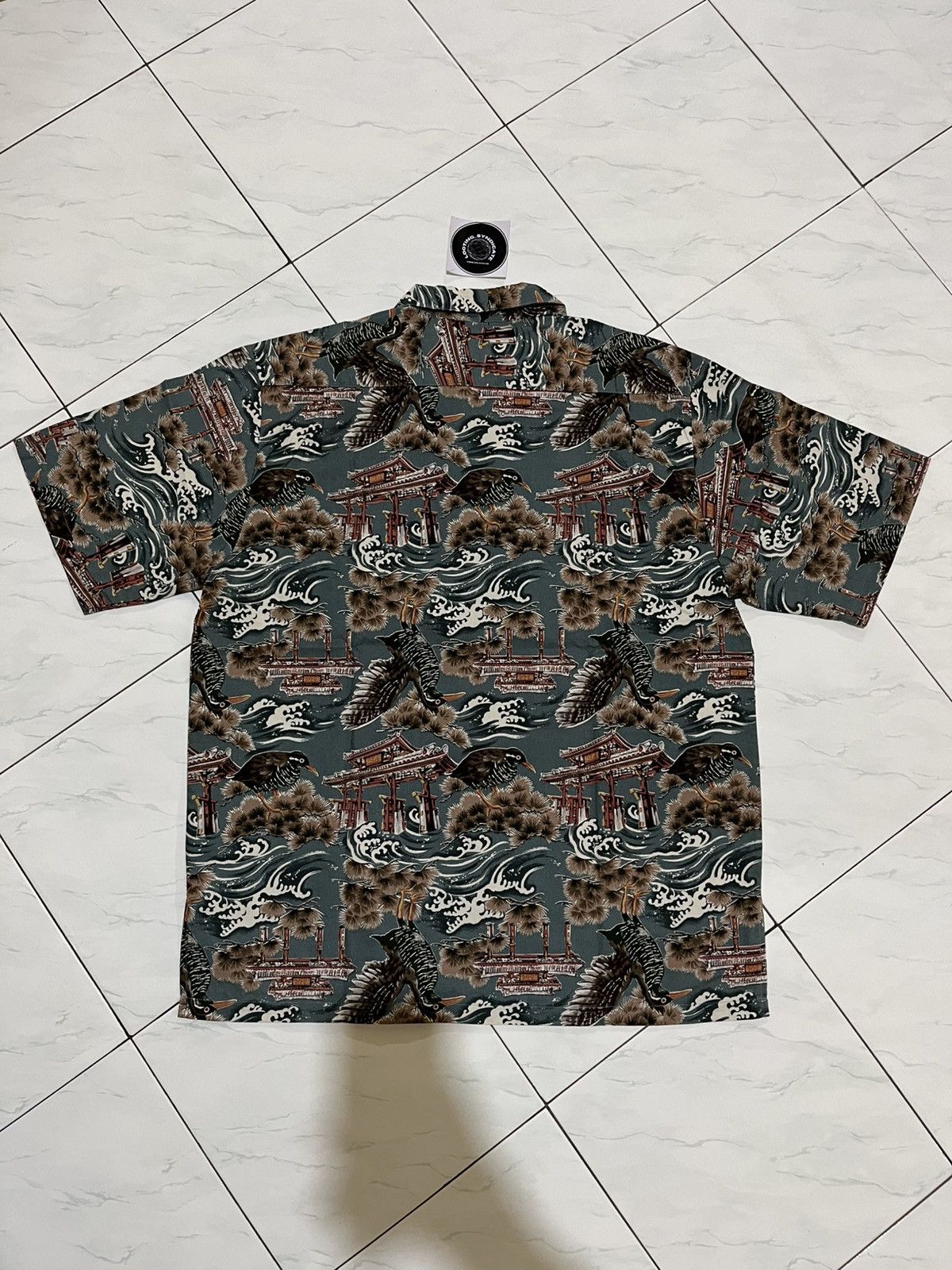 Japanese Brand 🔥 Sakugawaya All Of Print Design Shirt Size US XL / EU 56 / 4 - 4 Thumbnail