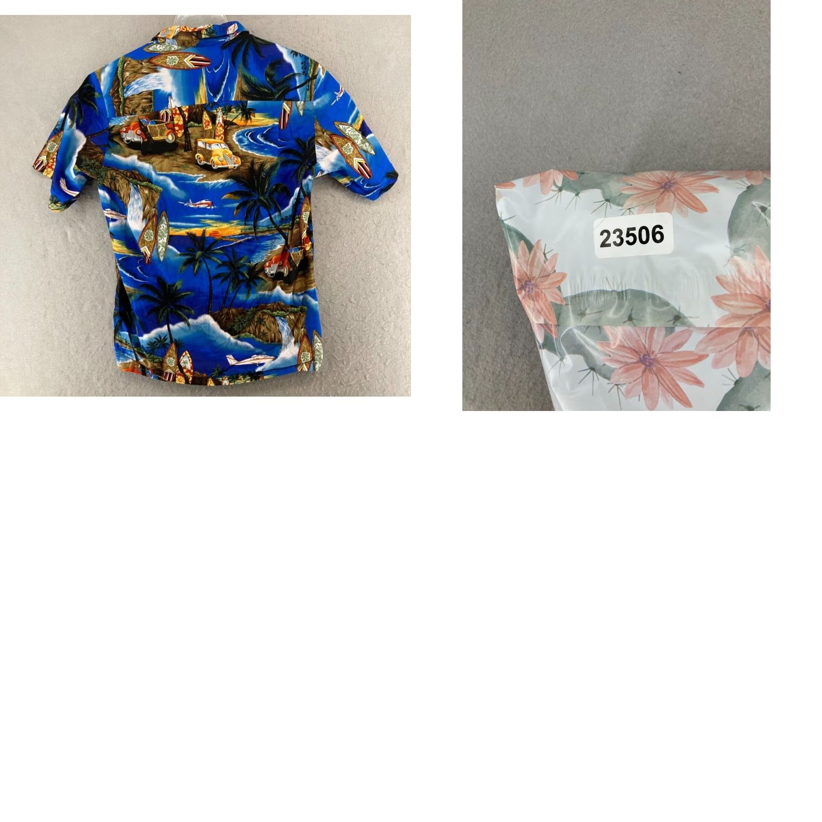 Vintage Royal Creations Mens Shirt Small Blue Hawaiian Tropical Surf Button-Up Size US S / EU 44-46 / 1 - 8 Thumbnail