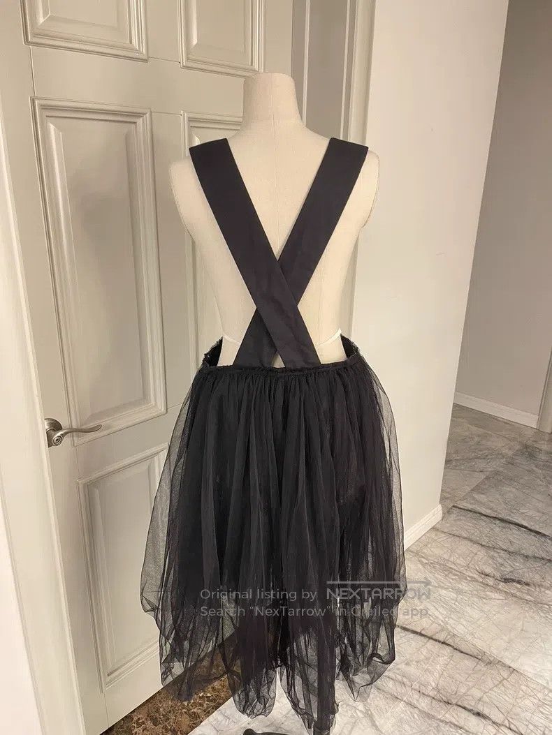 Comme des Garcons Comme des Garcons Black net strapless dress Size S / US 4 / IT 40 - 5 Thumbnail