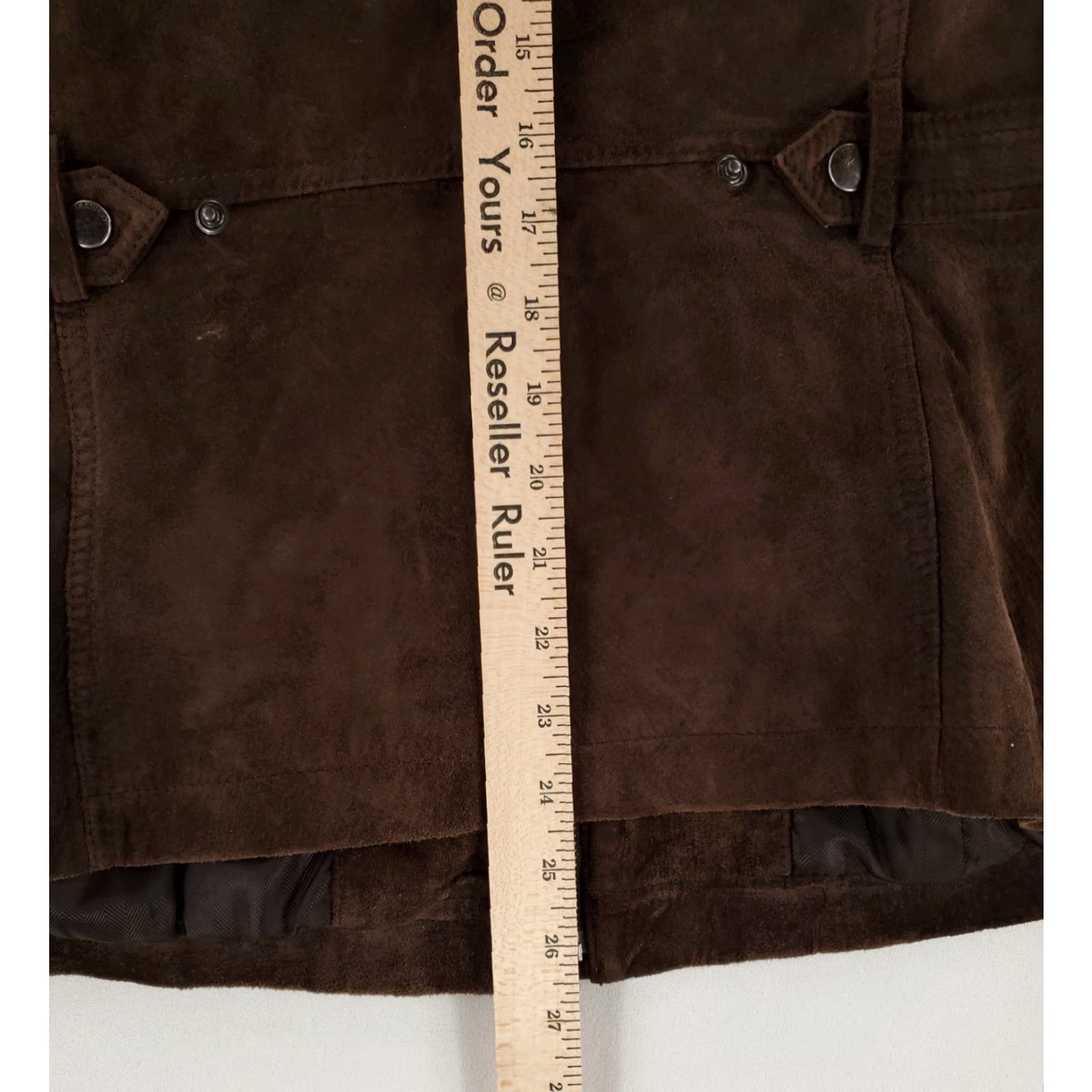 Eddie Bauer Eddie Bauer Seattle Suede Leather Jacket Brown Womens L Size L / US 10 / IT 46 - 6 Thumbnail