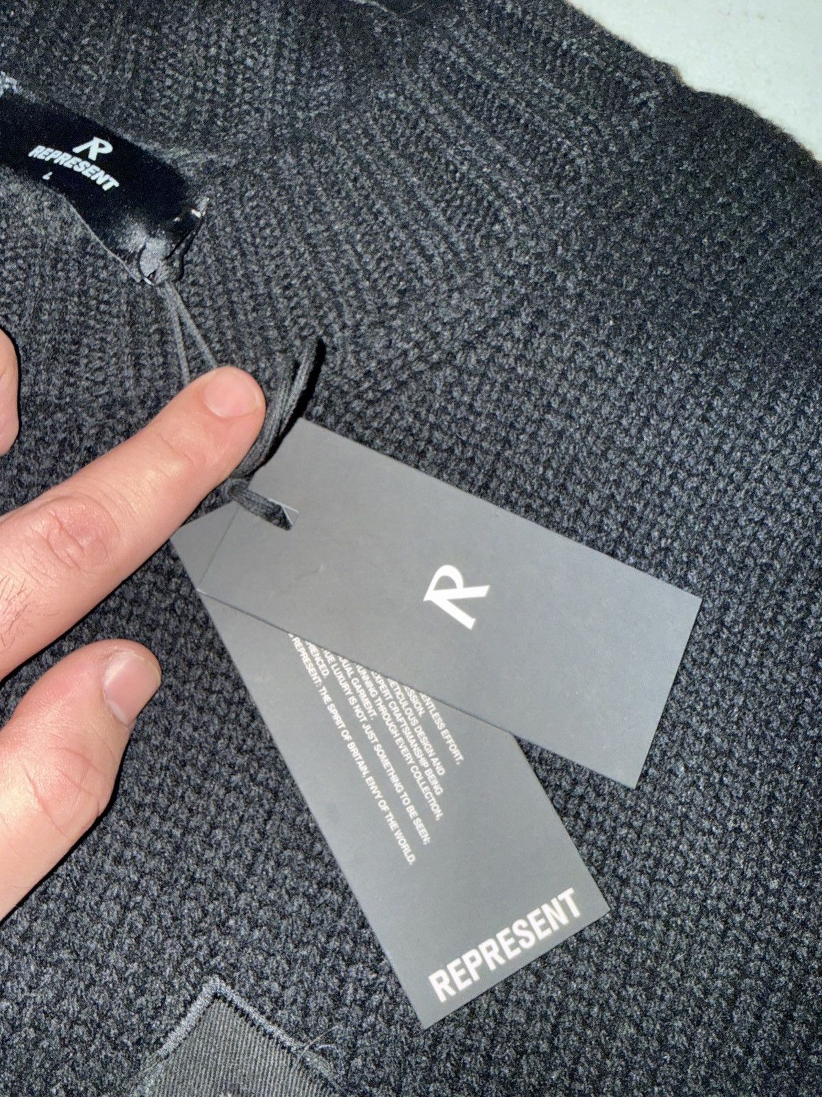 Represent Clo. Represent knit black jumper size L Size US L / EU 52-54 / 3 - 3 Thumbnail