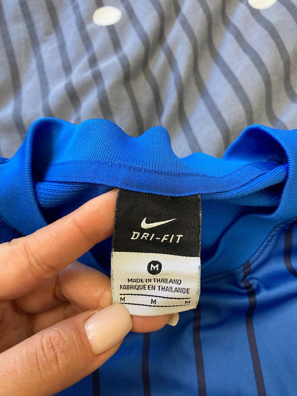 Nike Nike Dri-Fit Striped Streetwear Blockcore Jersey Shirt Size US M / EU 48-50 / 2 - 12 Thumbnail