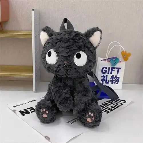 Japanese Brand New Kawaii Black Cat Doll Backpack Size ONE SIZE - 6 Thumbnail