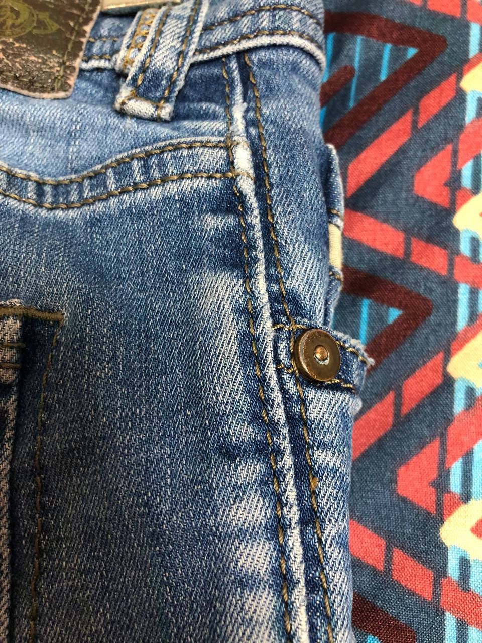 Diesel × Vintage Vintage Y2K Diesel jeans denim faded stretwear style size 29 Size 29" - 23 Thumbnail