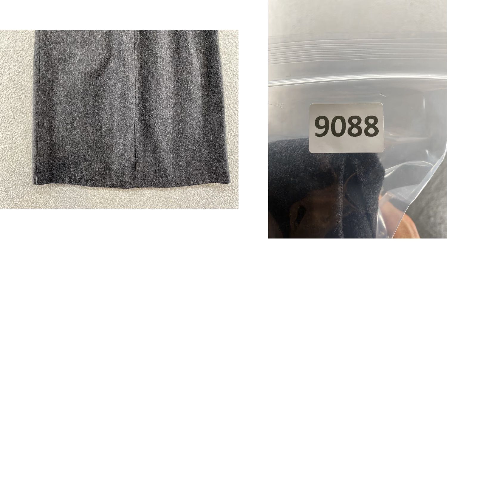 Vintage VTG Requirements Petite Gray Pleated USA Made Wool Blend Skirt Size 9/10 10P Midi Women Wool Gray USA Made Pleated Skirt in Size 9/10 VTG Size 32" / US 10 / IT 46 - 8 Thumbnail